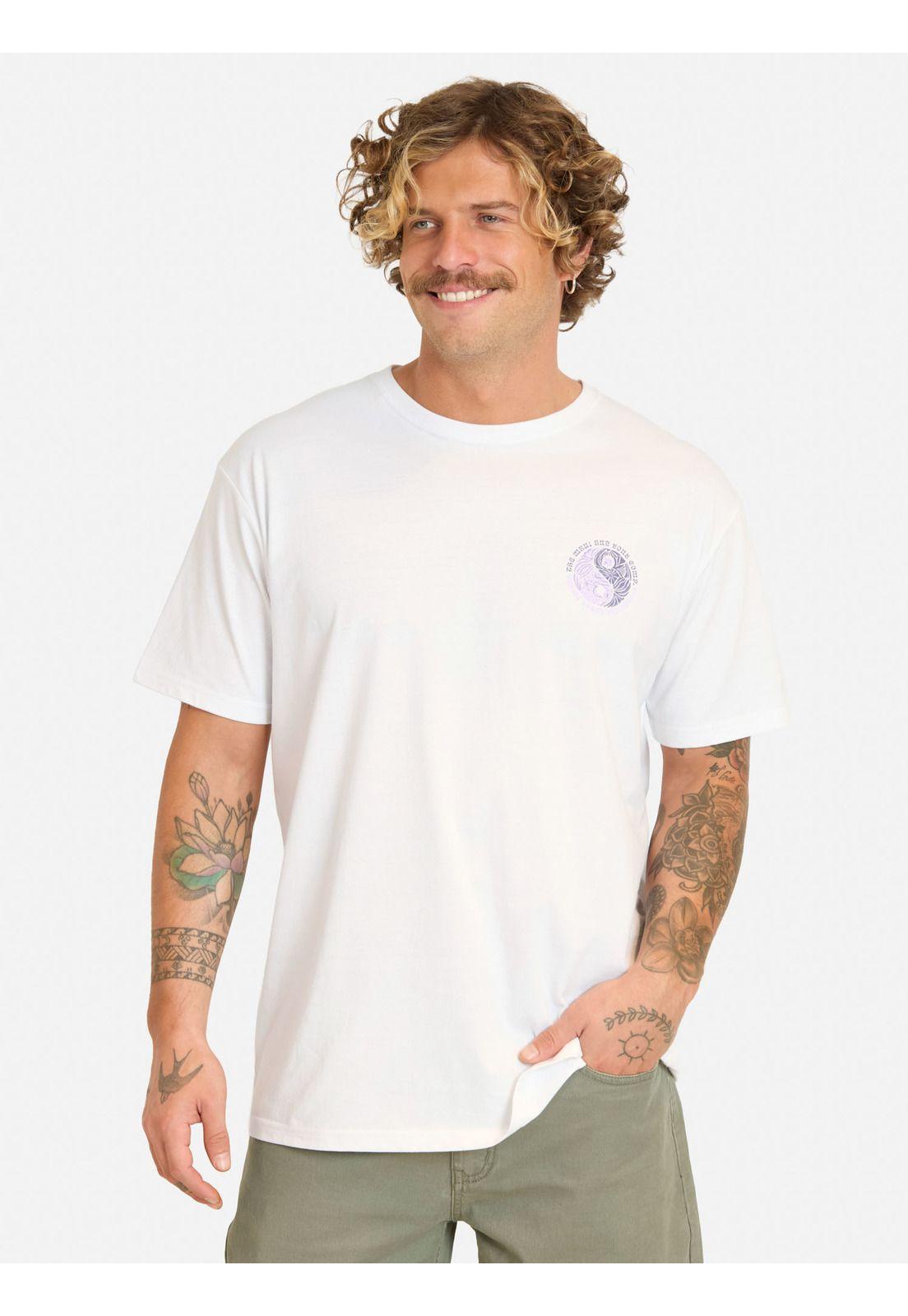 Polera MC Bazoy Blanco Hombre Maui And Sons-0