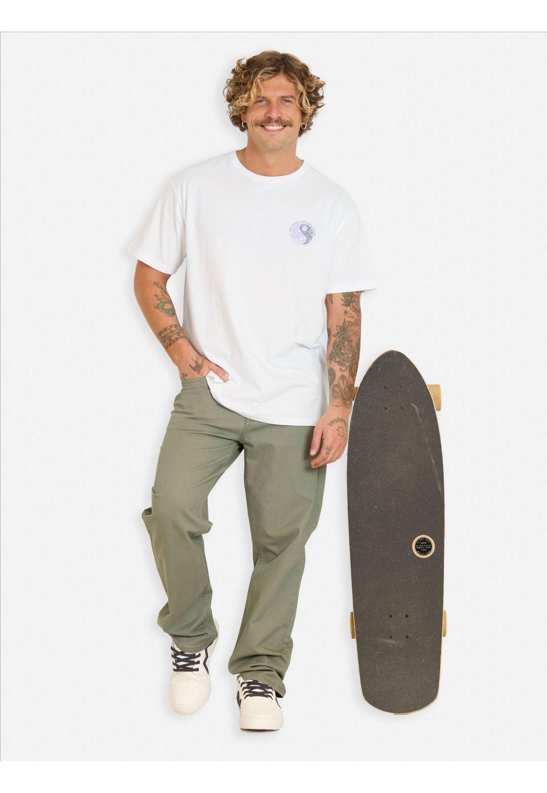 Polera MC Bazoy Blanco Hombre Maui And Sons-3