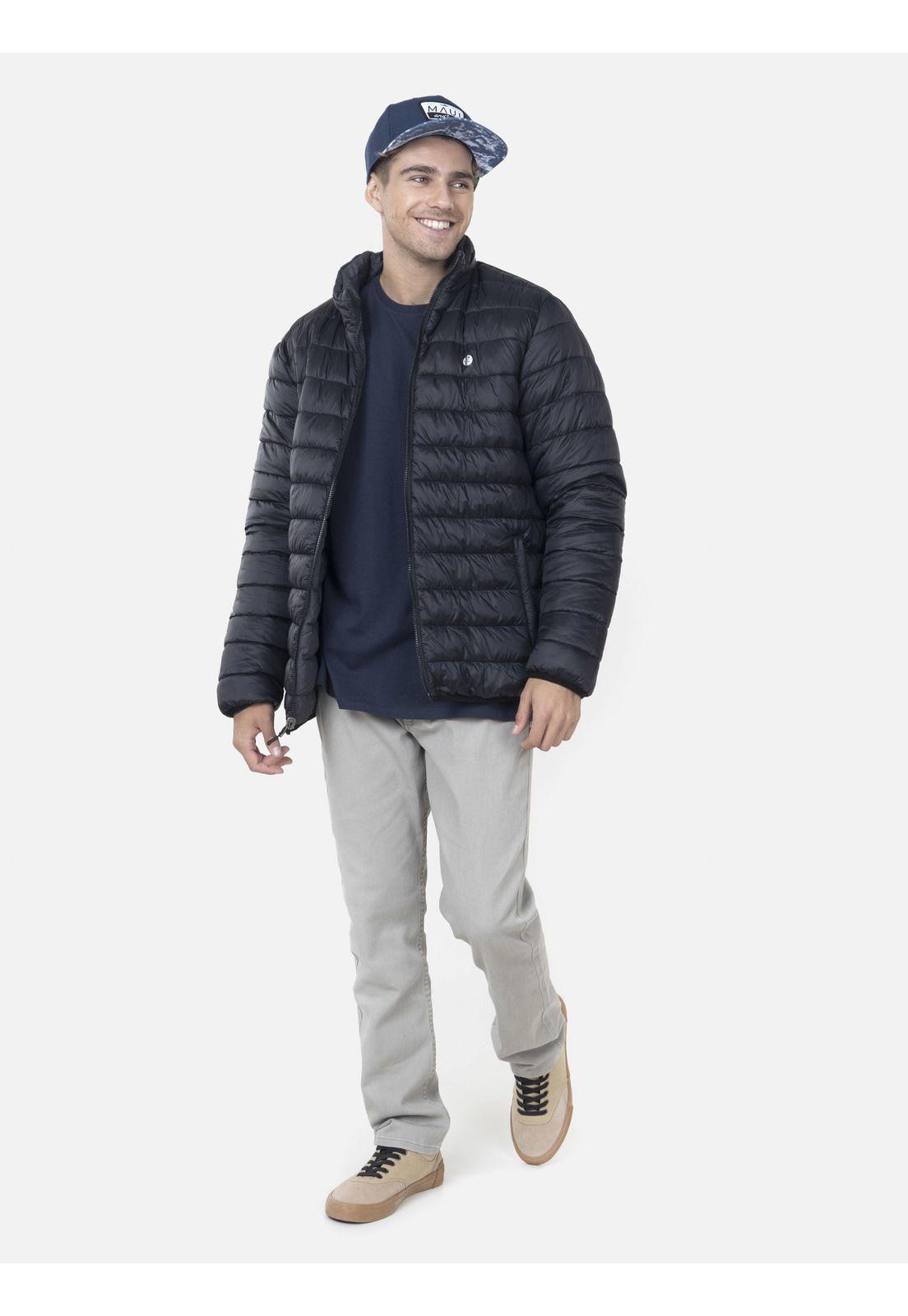 Polera Hombre LABEL DESIGN CO. SS TEE	 Azul Marino Maui and Sons-3