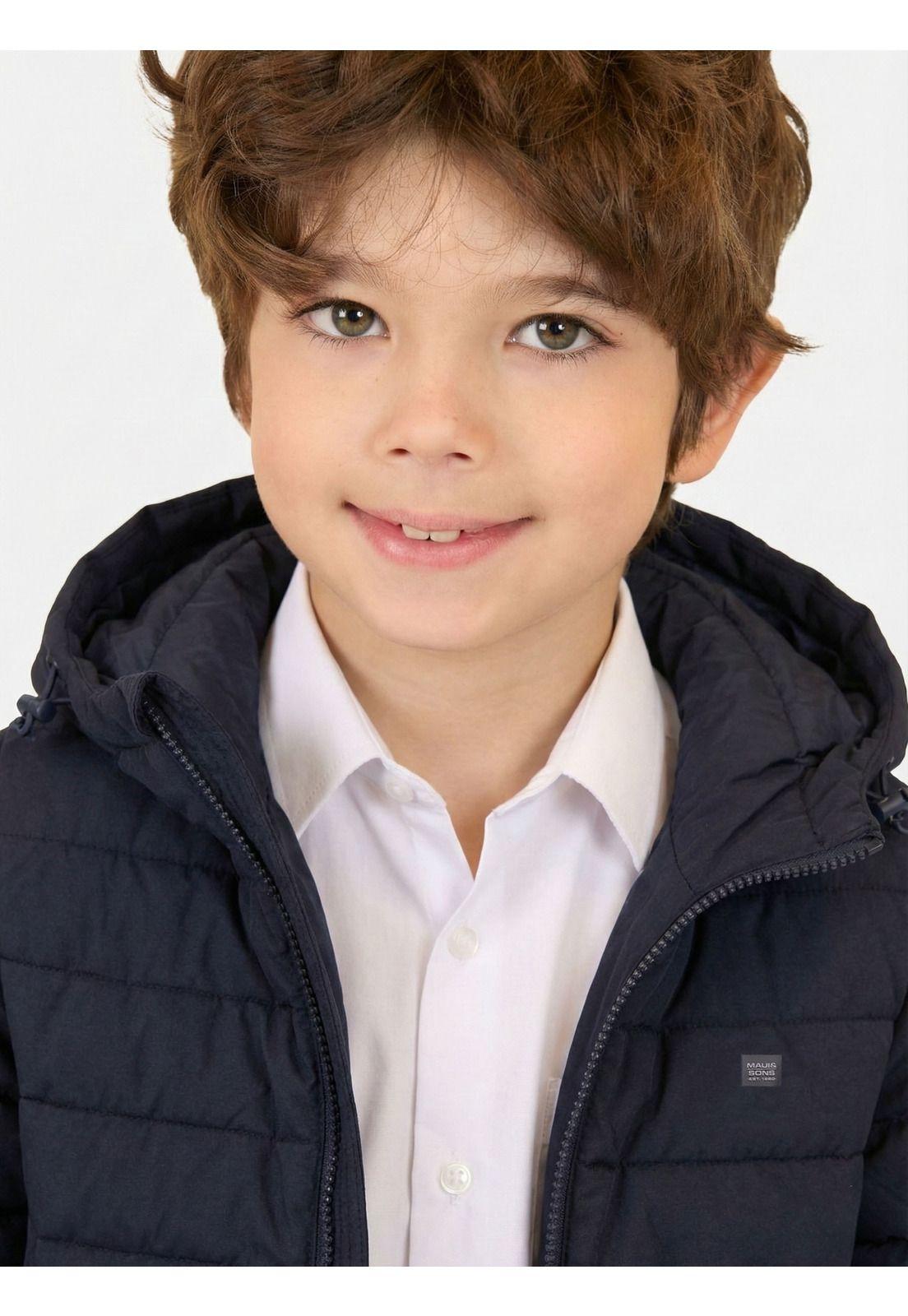 Parka Escolar Kalani Azul Infantil Maui and sons-7