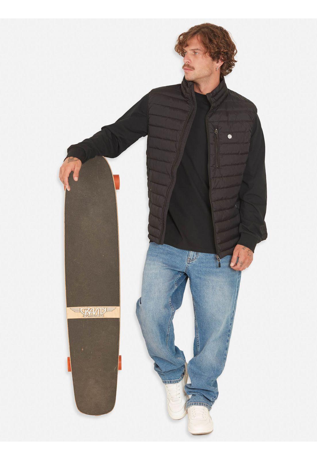 Parka Puffa Halawa Negro Hombre Maui And Sons-3