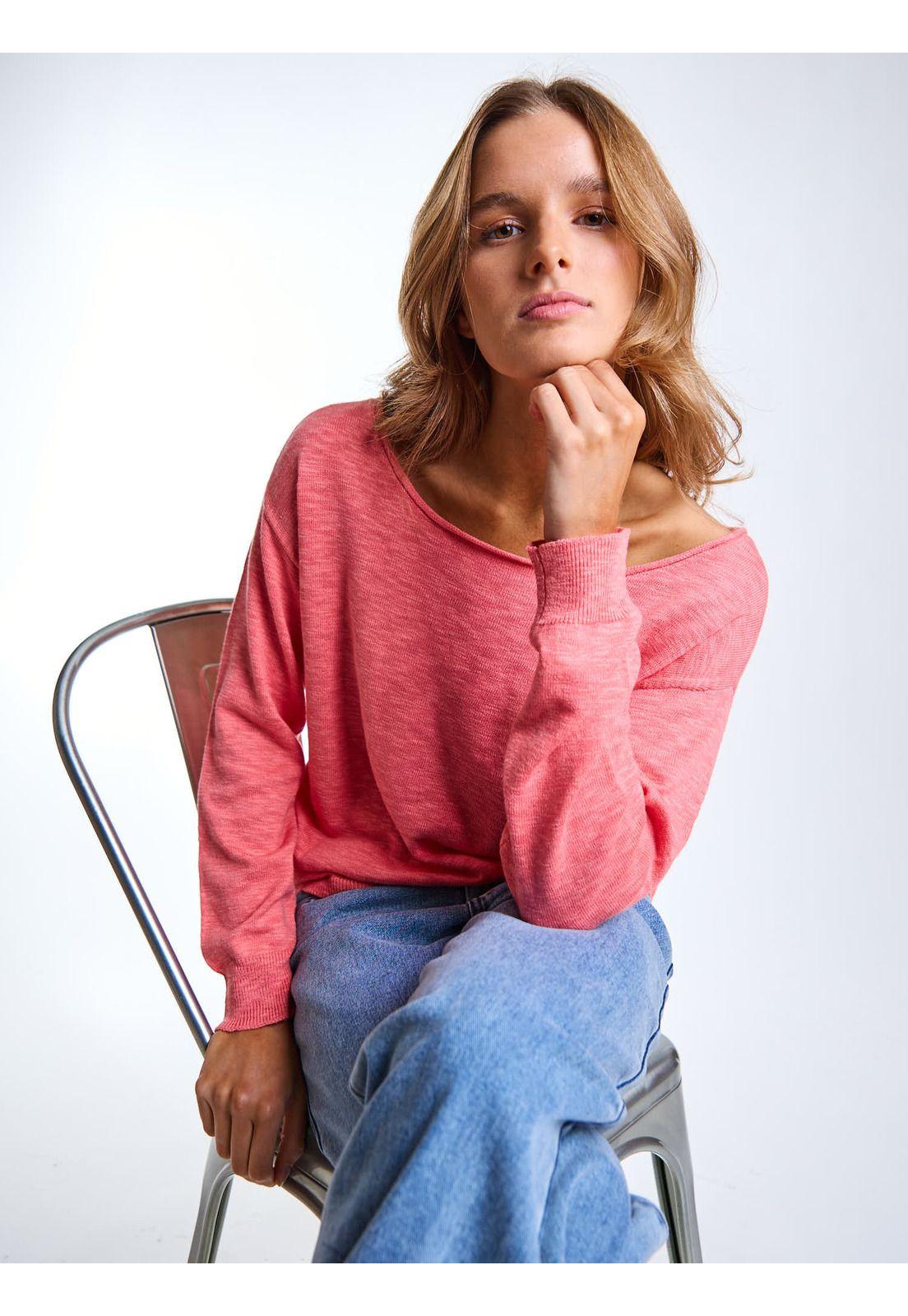 Sweater Brisa Rosado Mujer Maui and Sons-6