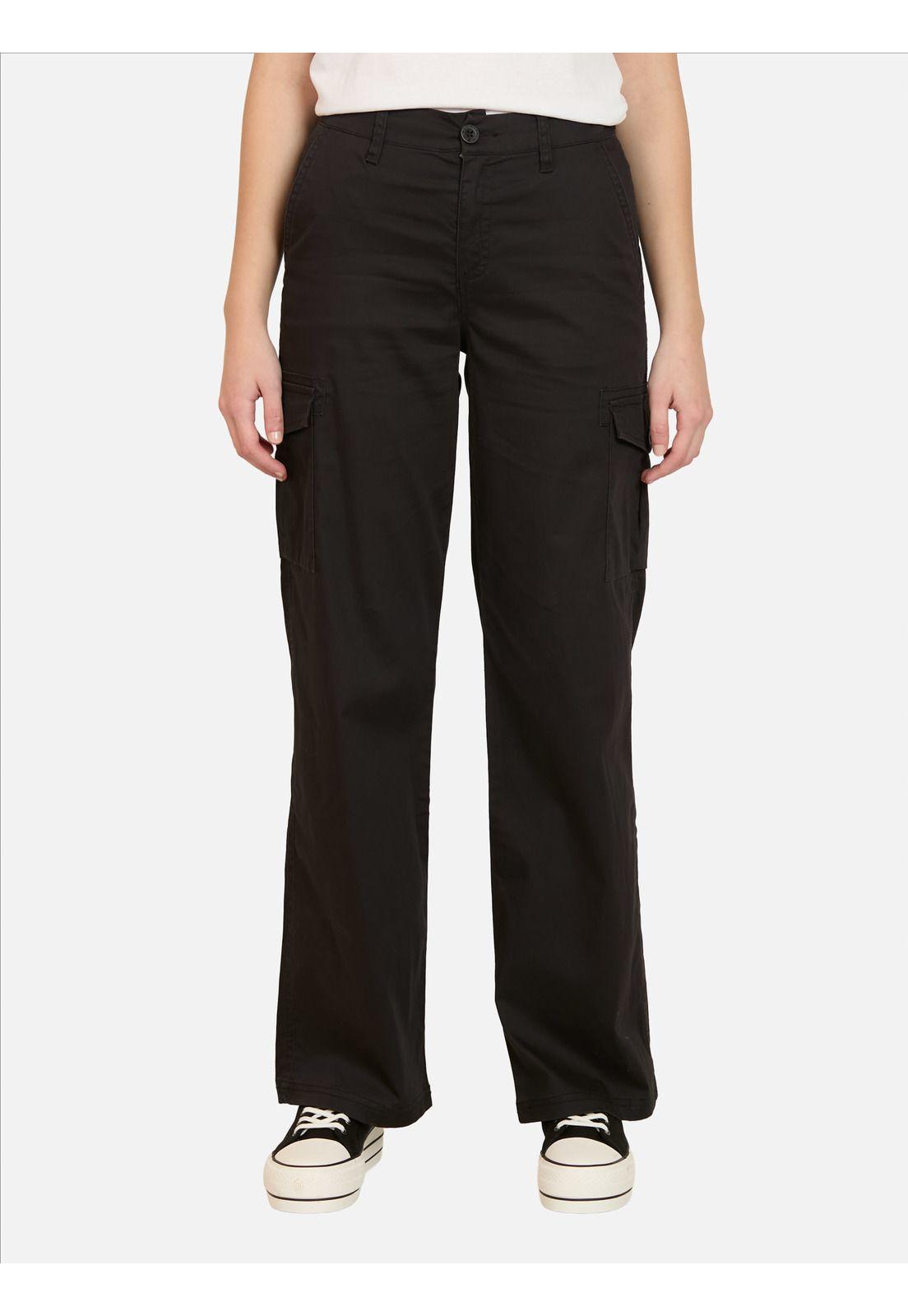 Pantalón Onoa Negro Mujer Maui And Sons-0