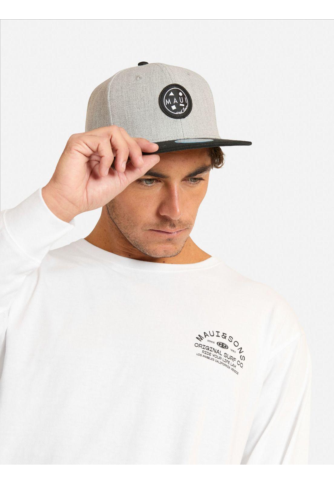 Polera ML Pirel Blanco Hombre Maui And Sons-2
