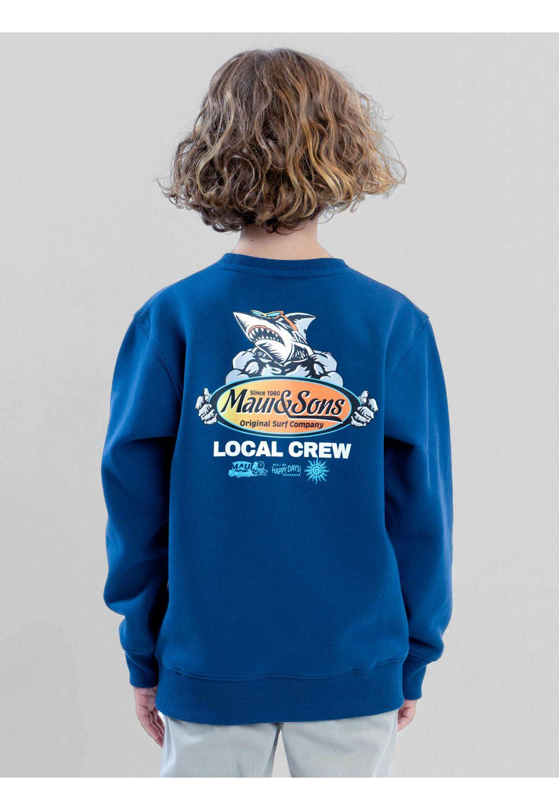 Poleron CR Nearwave Celeste Infantil Maui And Sons-2