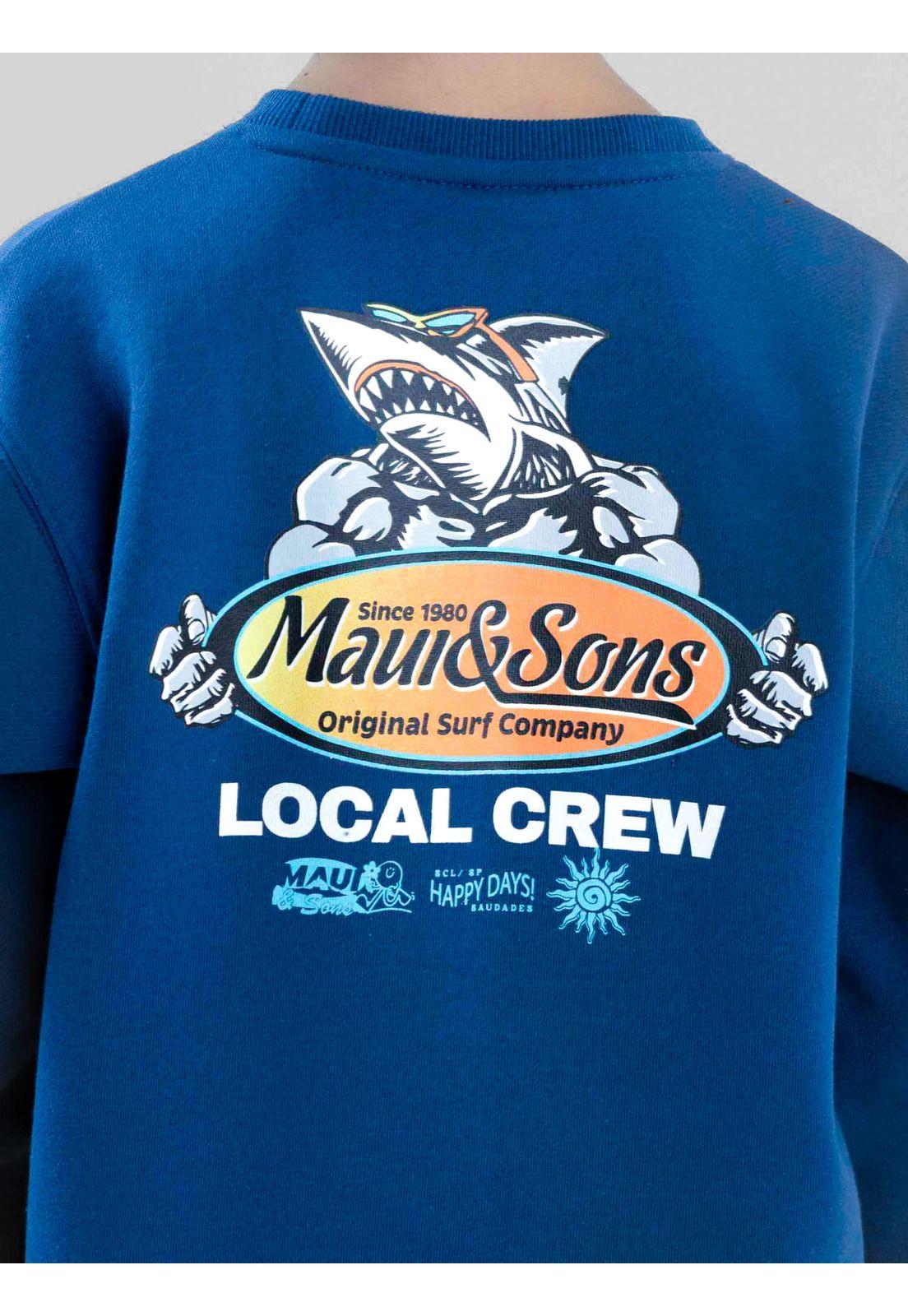 Poleron CR Nearwave Celeste Infantil Maui And Sons-3