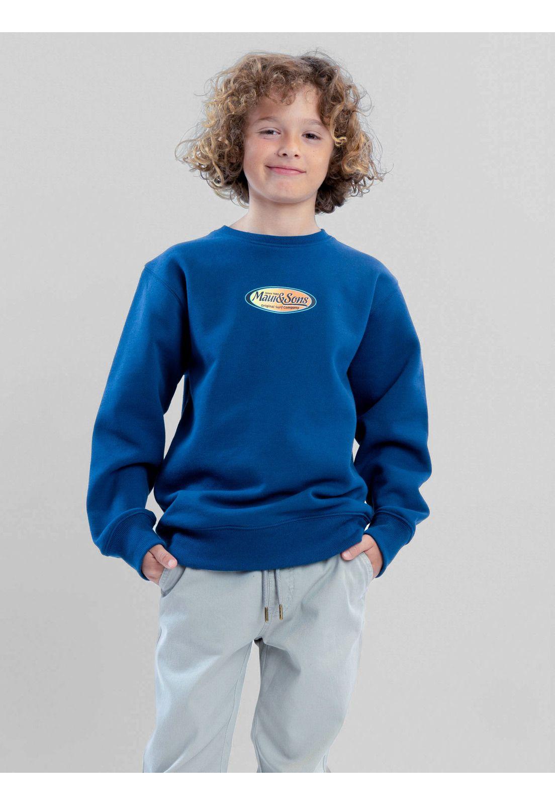 Poleron CR Nearwave Celeste Infantil Maui And Sons-5