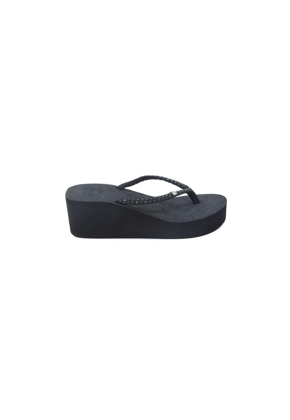 Sandalia Mujer Negro Maui and Sons 5S126-WV20-1