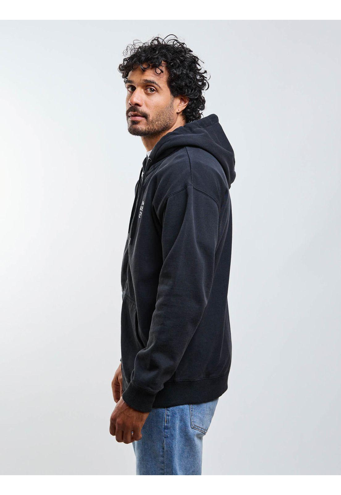 Poleron FZ Elementals Negro Hombre Maui And Sons-2