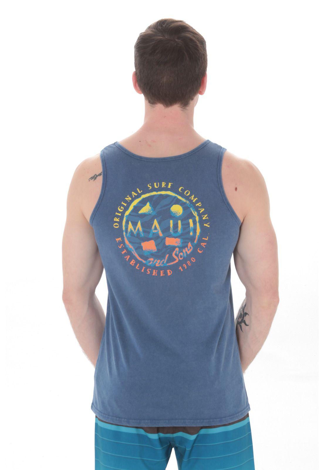 Polera S/M Hombre 5P1010-MV21 Azul-1