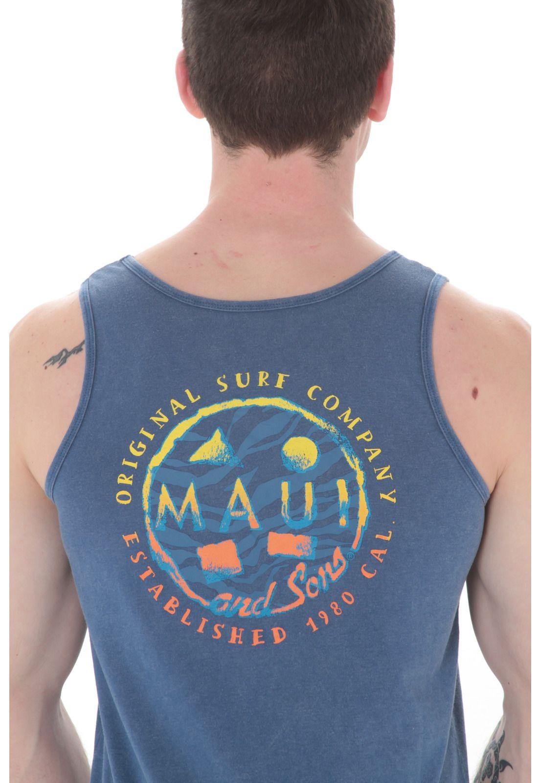 Polera S/M Hombre 5P1010-MV21 Azul-2