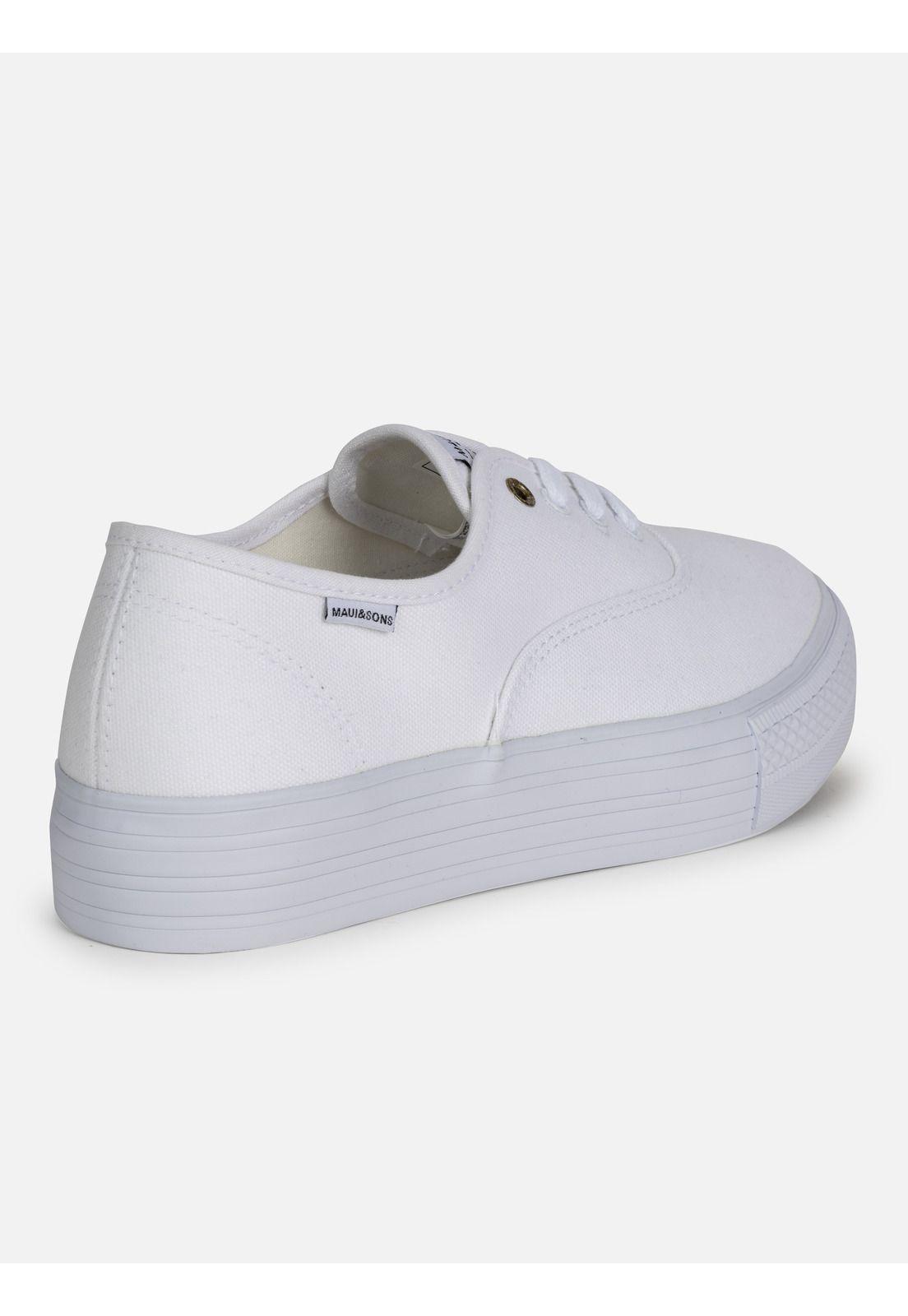 Zapatillas Mujer Blanco Maui and Sons 5AC318-WV18-2