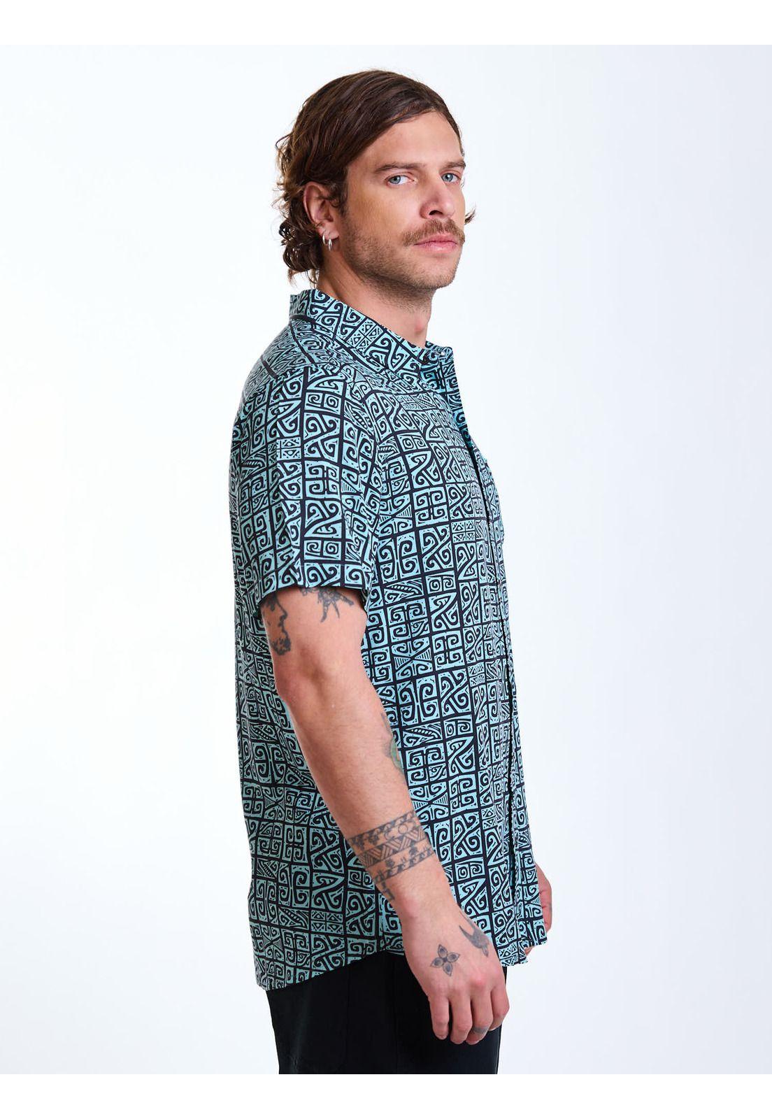 Camisa MC Kailo Multicolor Hombre Maui and Sons-2