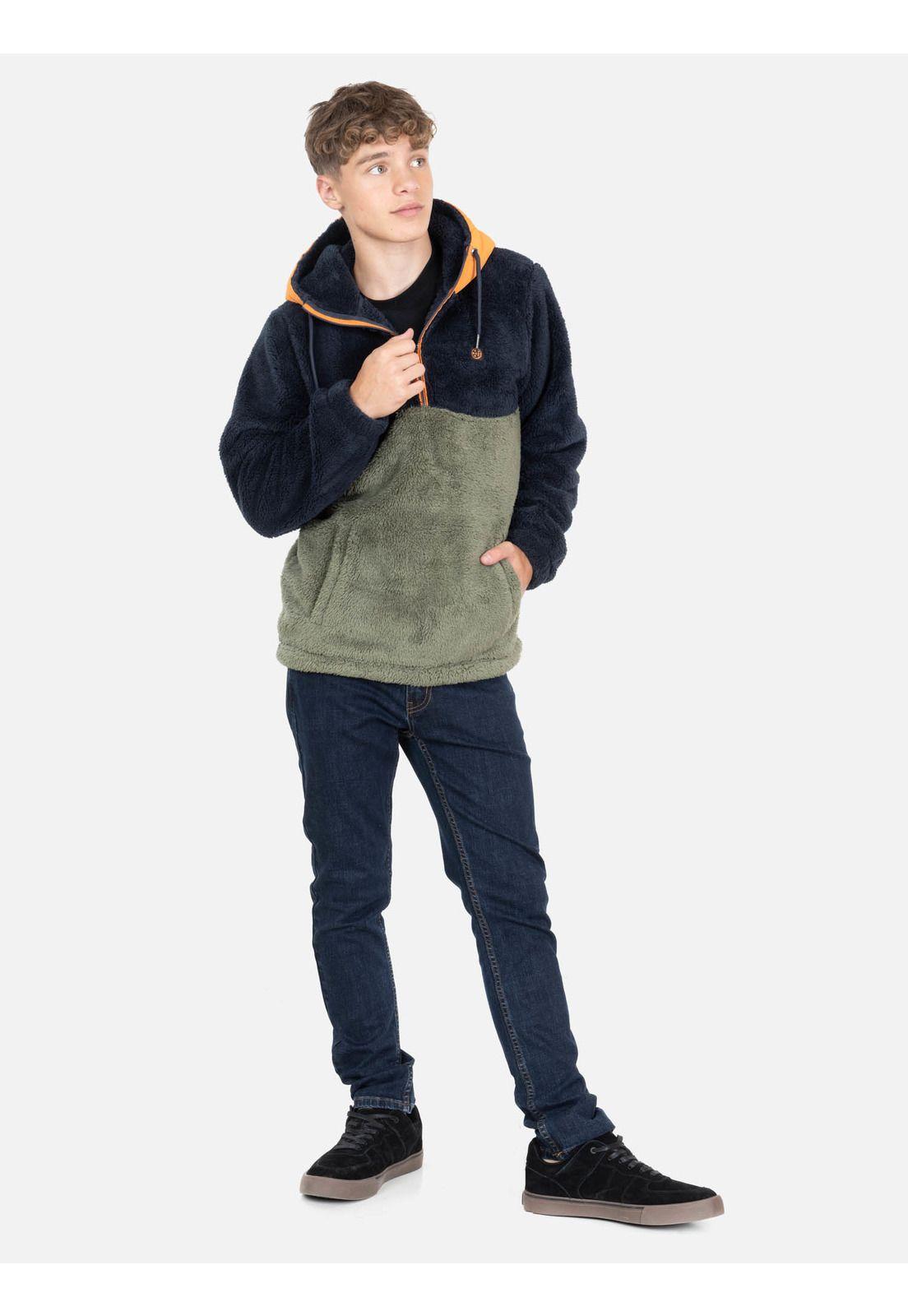 Poleron Chiporro Neon Verde Infantil Maui And Sons-3