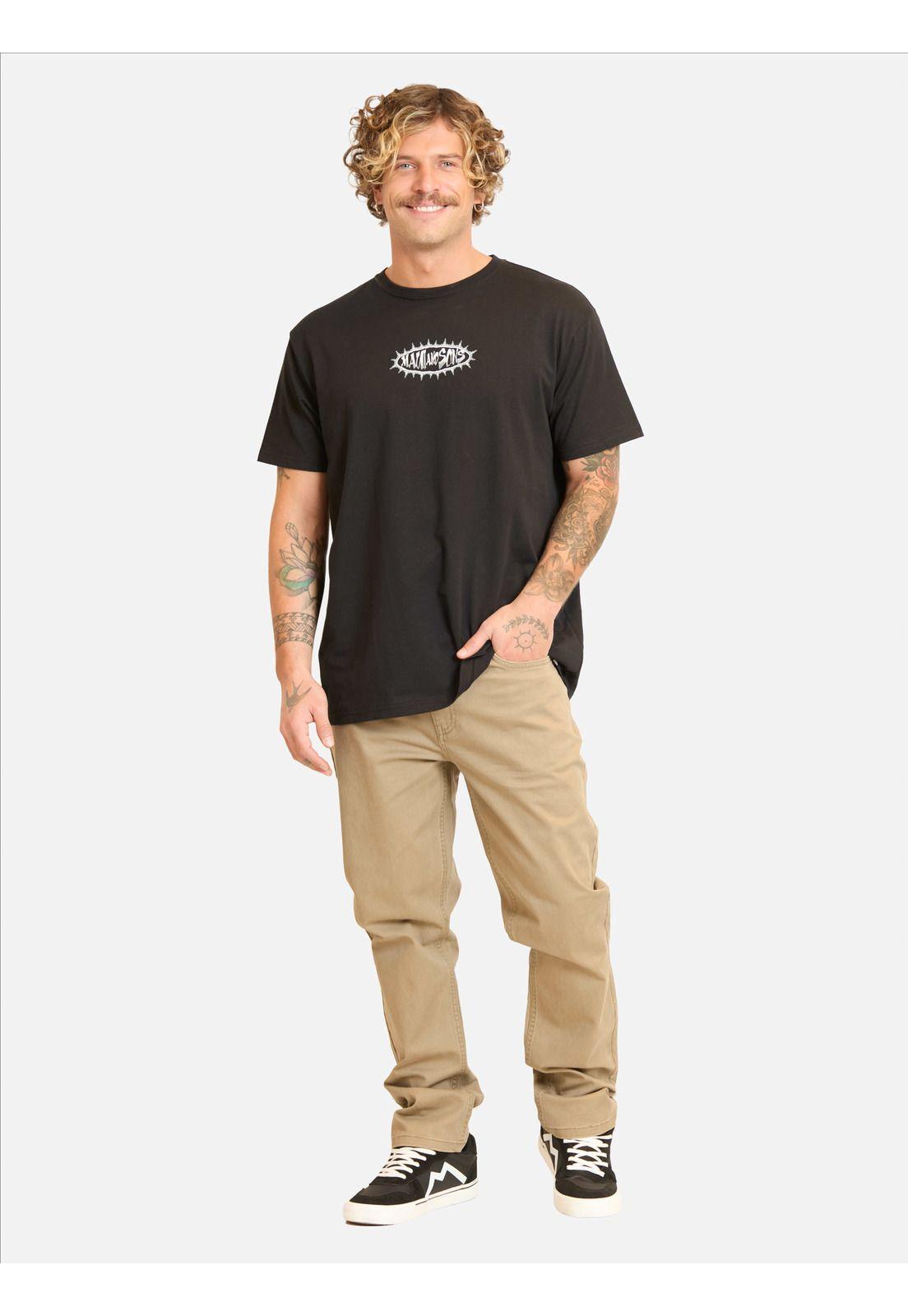 Polera MC Bokov Negro Hombre Maui And Sons-3