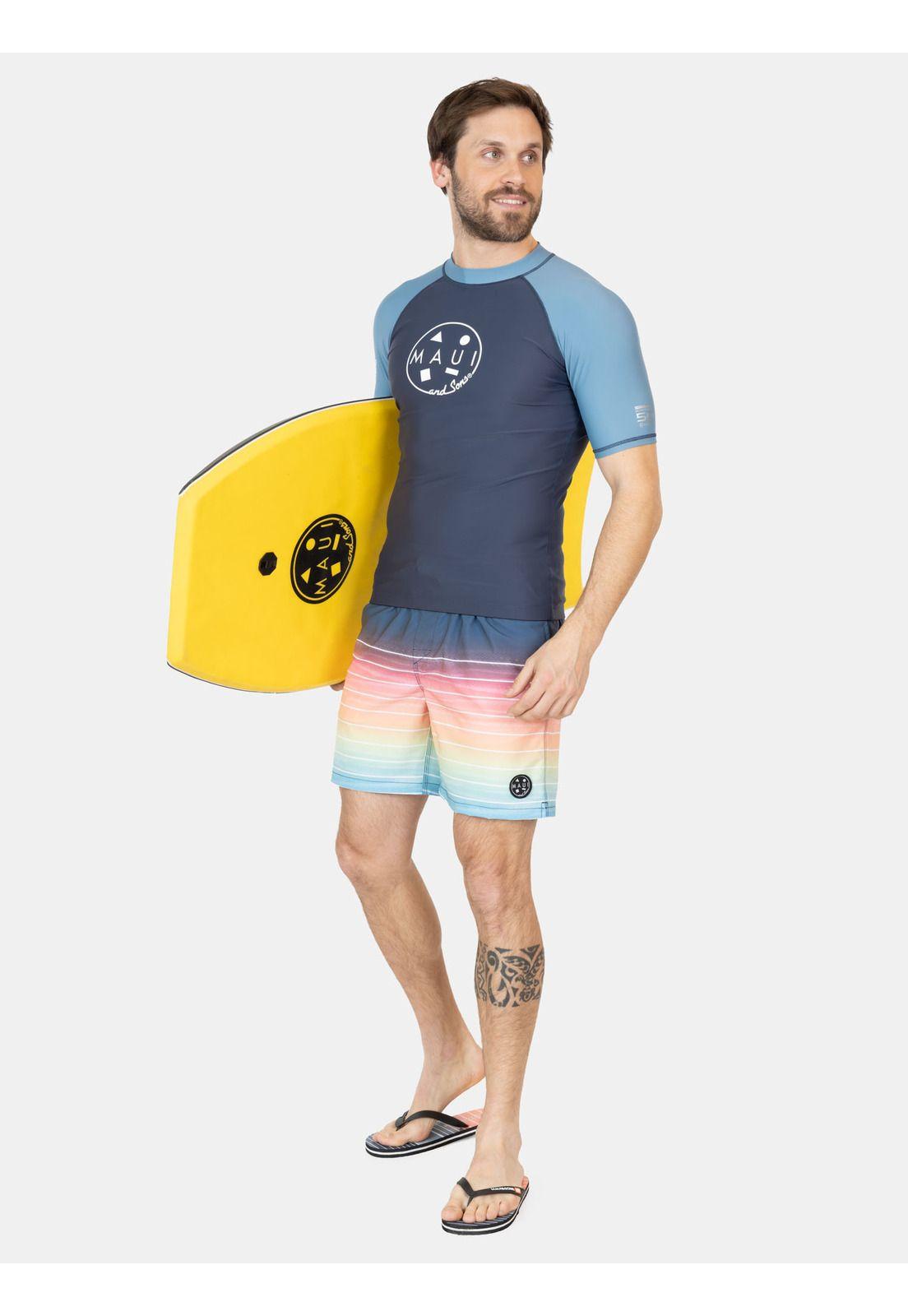 Polera UVP Meika Azul Hombre Maui And Sons-3