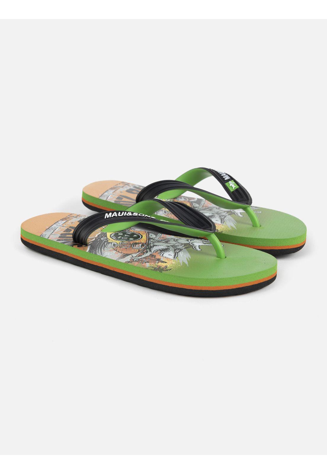 Sandalias Infantil 5S1493-KV22 Verde Maui and Sons-3