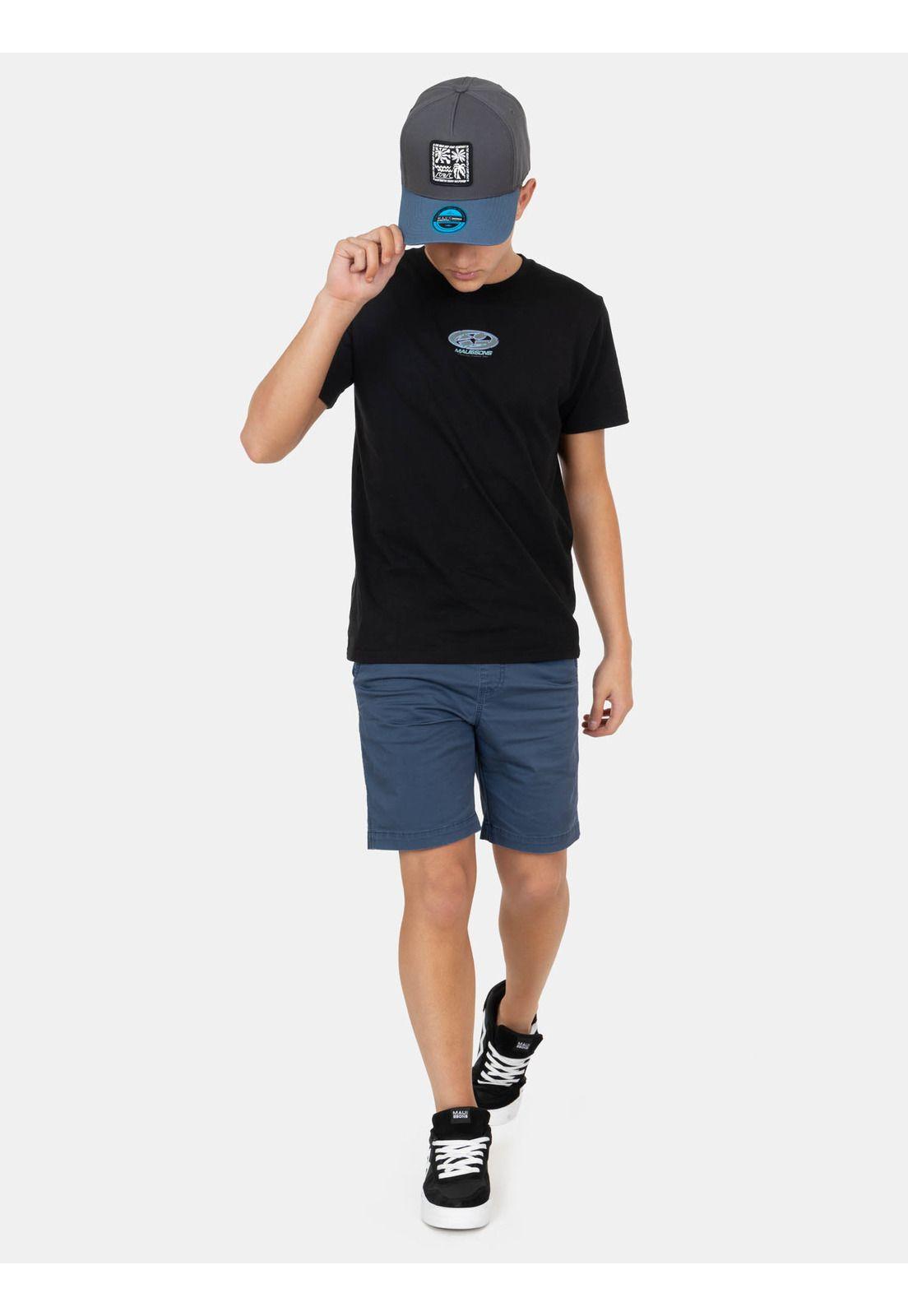 Bermuda Jogger Calisca Celeste Infantil Maui And Sons-3