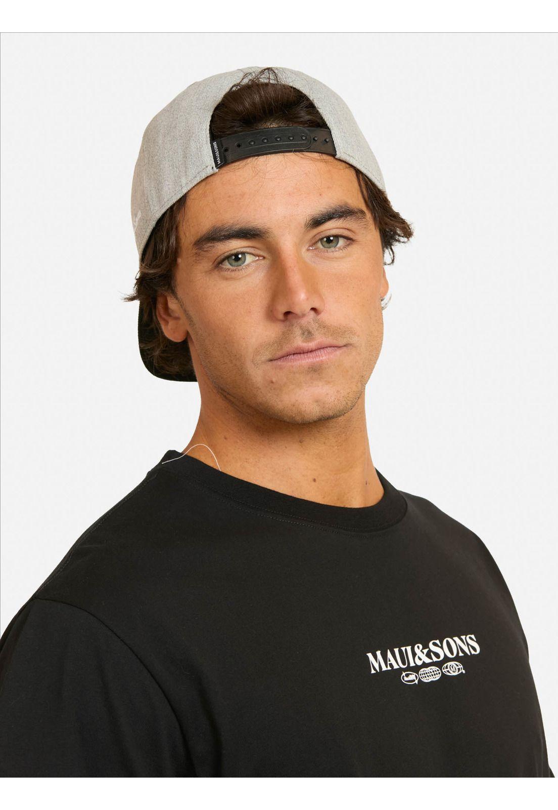 Polera MC Fufifo Negro Hombre Maui And Sons-2