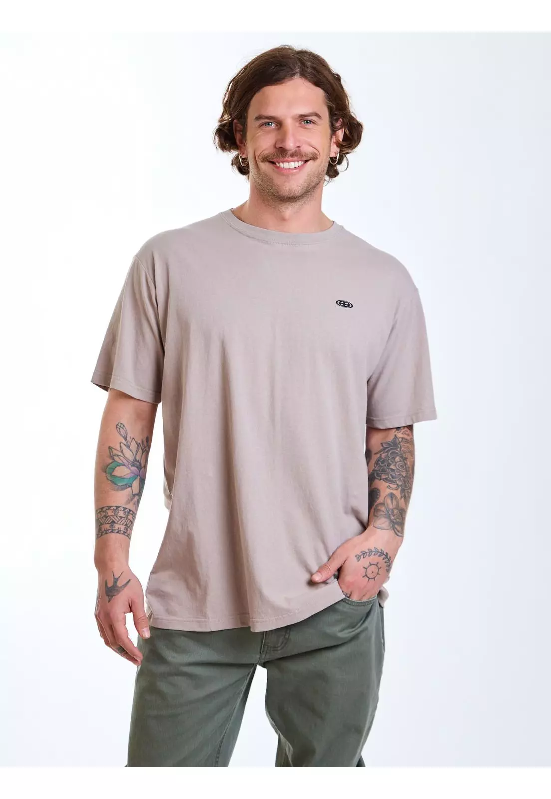 Polera MC Venice Beige Hombre Maui and Sons-5