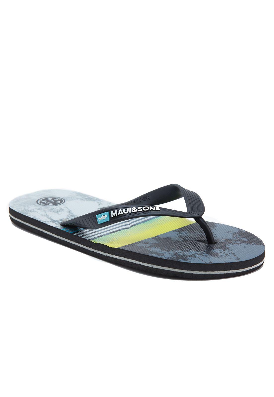 Sandalia Hombre Maui 5S1540-MV21 Negro-0