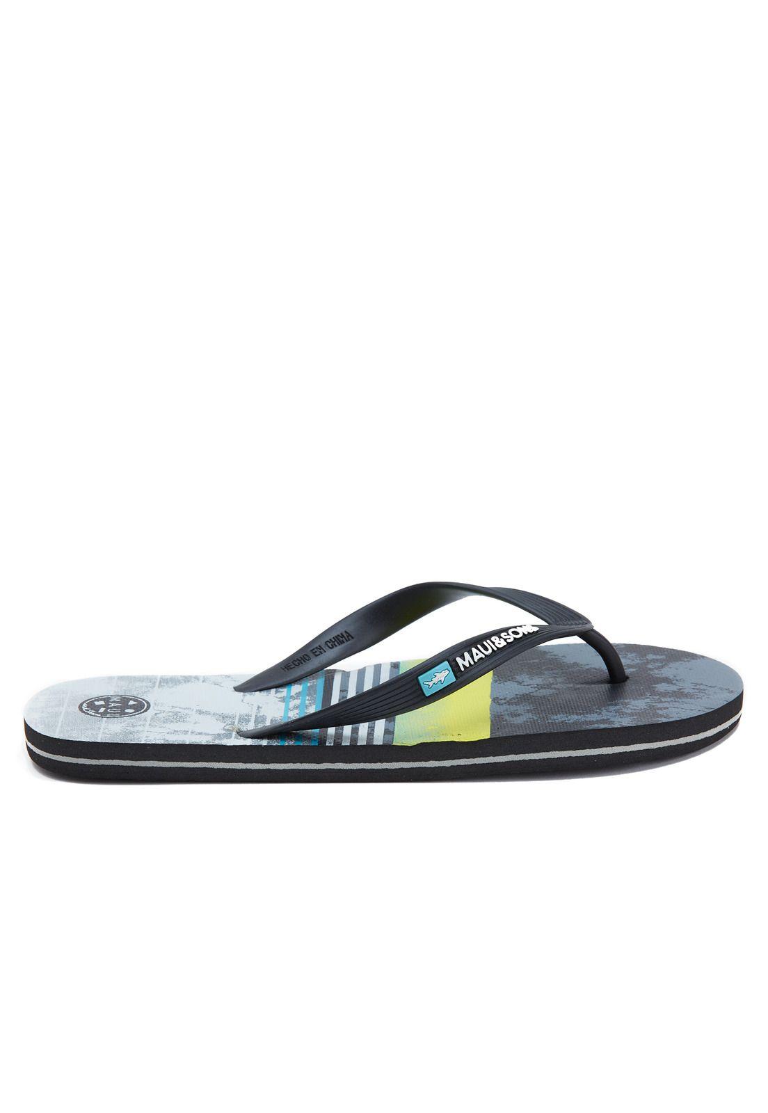 Sandalia Hombre Maui 5S1540-MV21 Negro-1