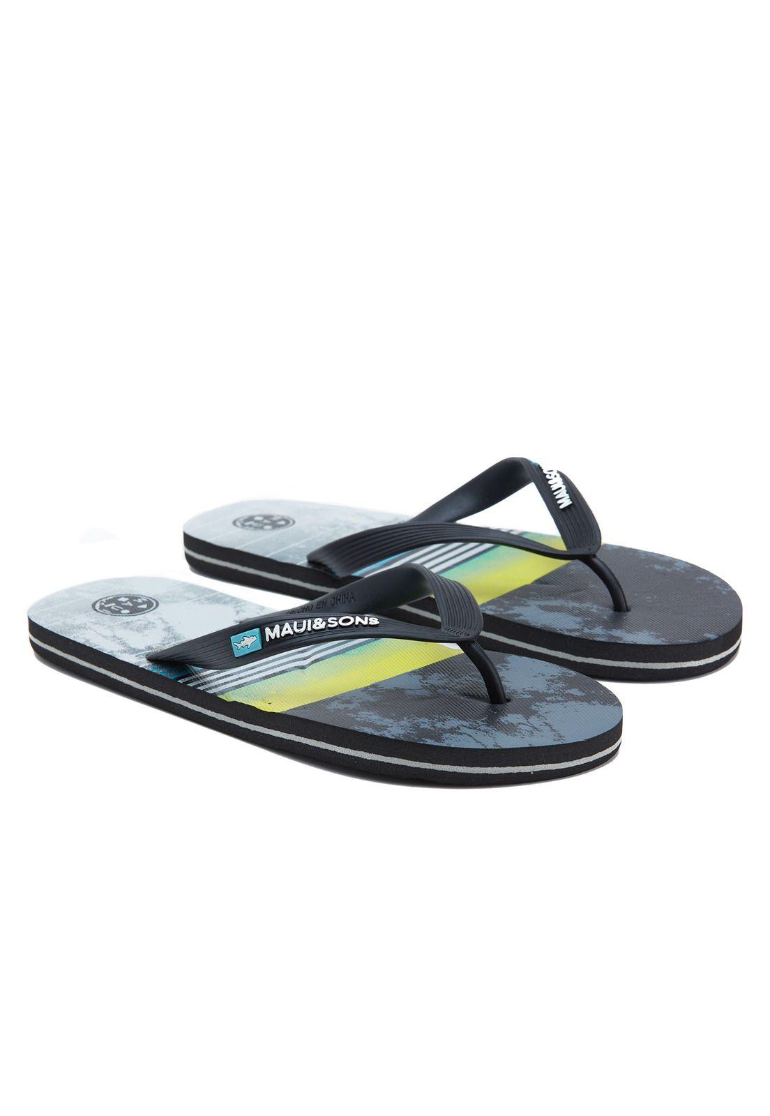 Sandalia Hombre Maui 5S1540-MV21 Negro-3