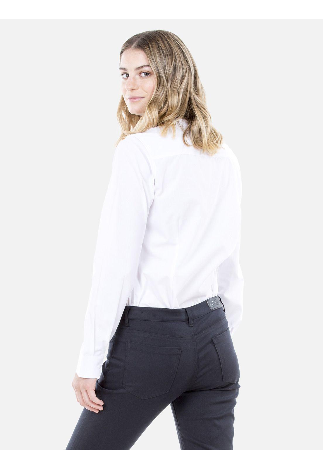 Blusa Mujer Escolar 5M701-IC11 Blanco Maui and Sons-1