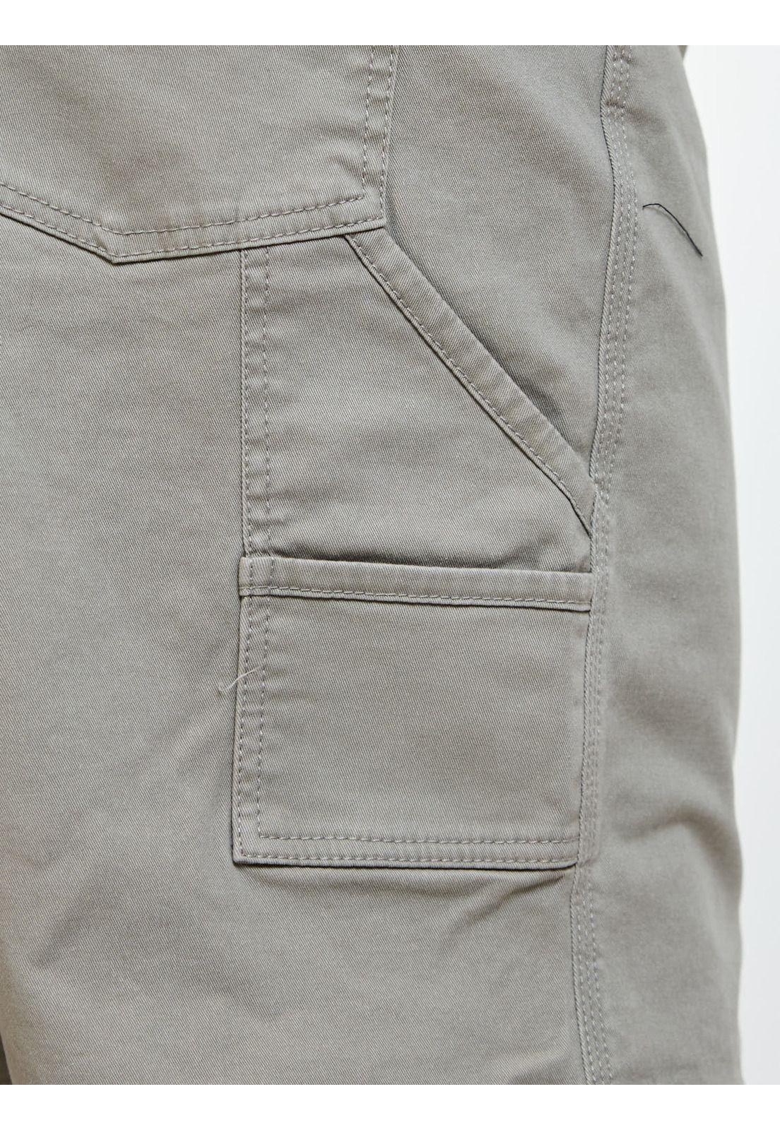Bermuda Baggy Static Beige Hombre Volcom-5