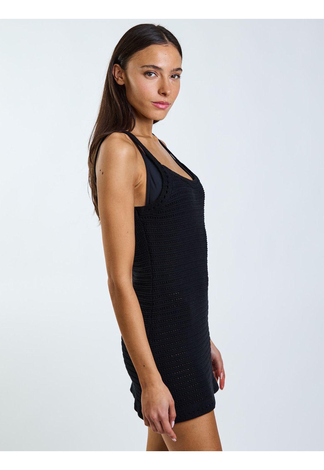 Vestido Bahía Negro Mujer Maui and Sons-2