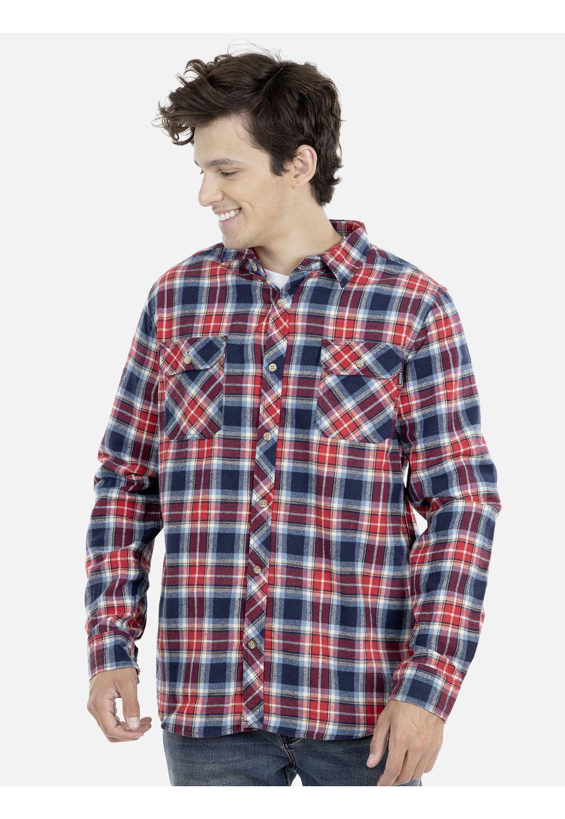 Camisa Hombre Rojo Maui and Sons 5C126-MI19-0
