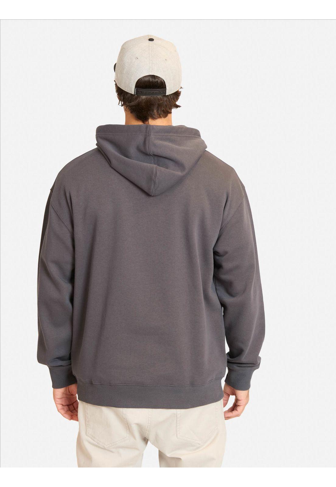 Poleron Canguro Driftana Gris Hombre Maui And Sons-1