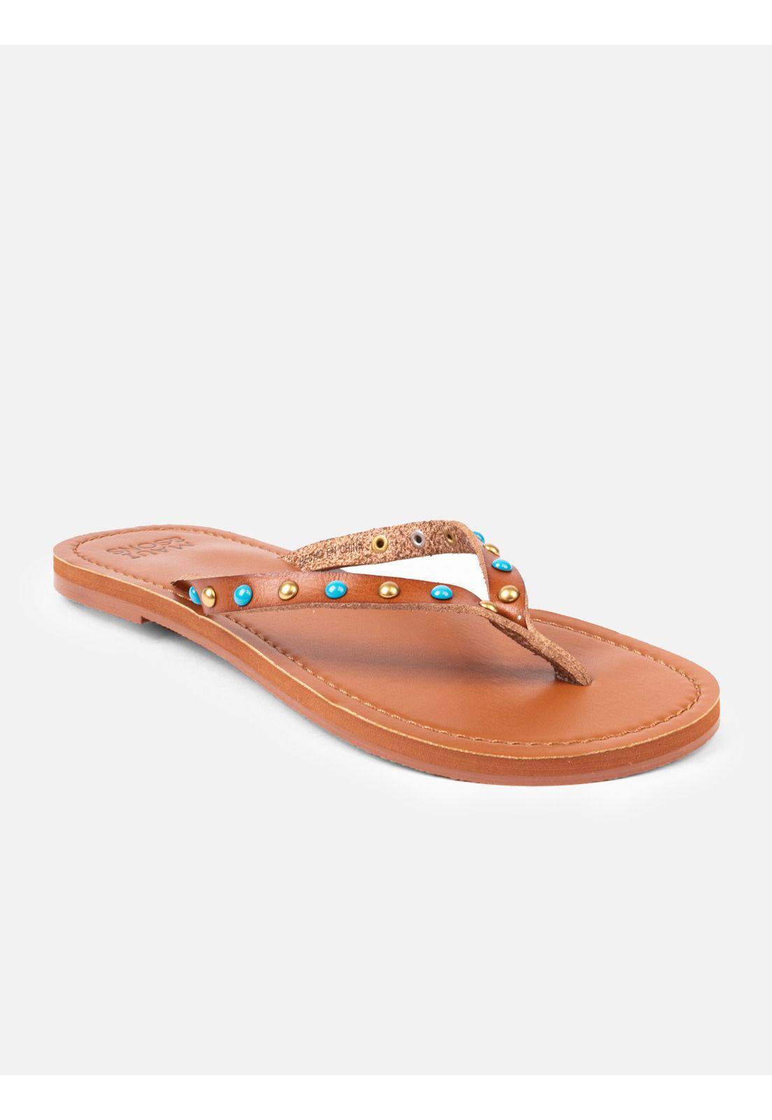 Sandalia Light Blue Studs Cafe Mujer Maui And Sons-1