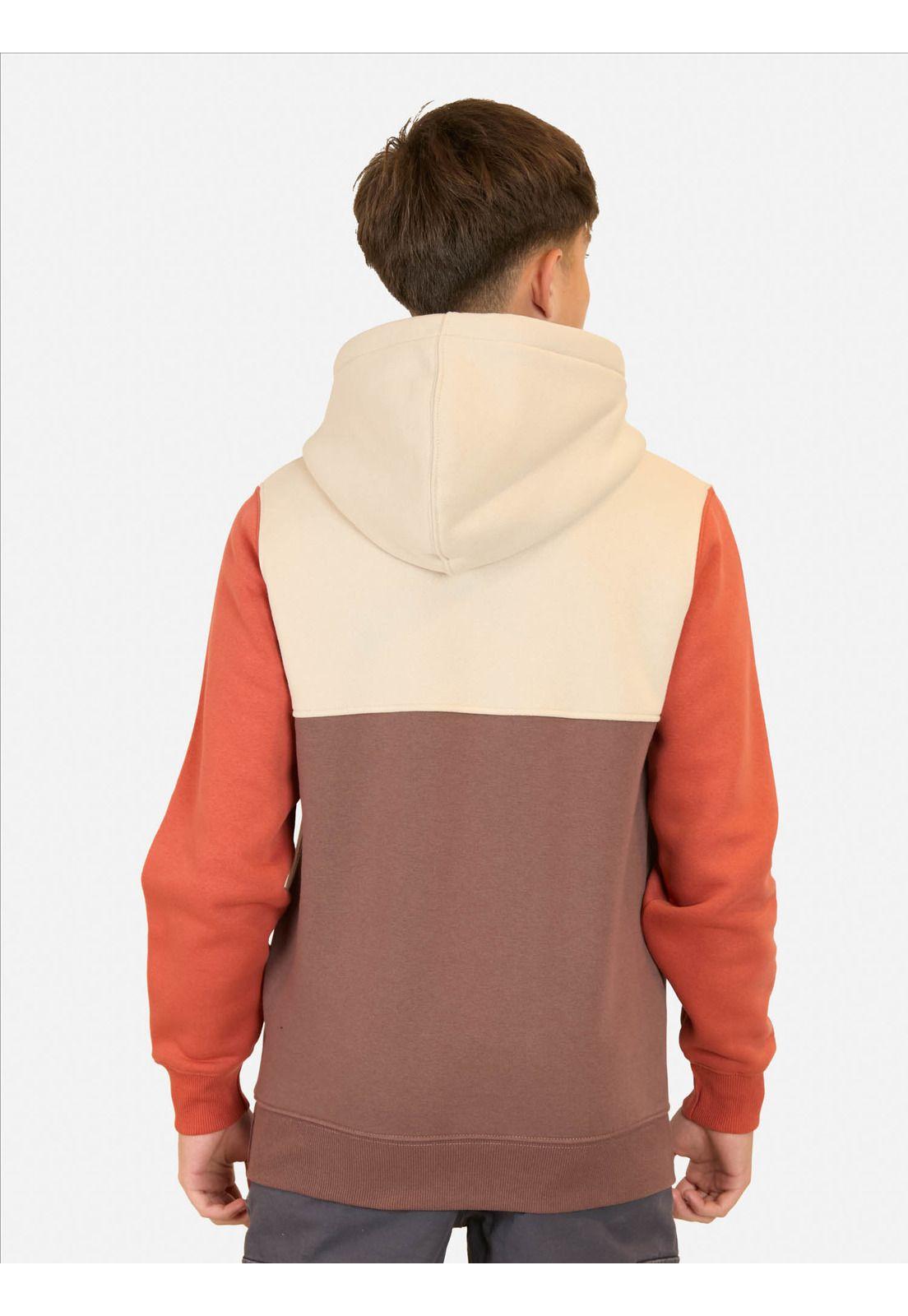 Poleron Canguro Sand Beige Infantil Maui And Sons-1