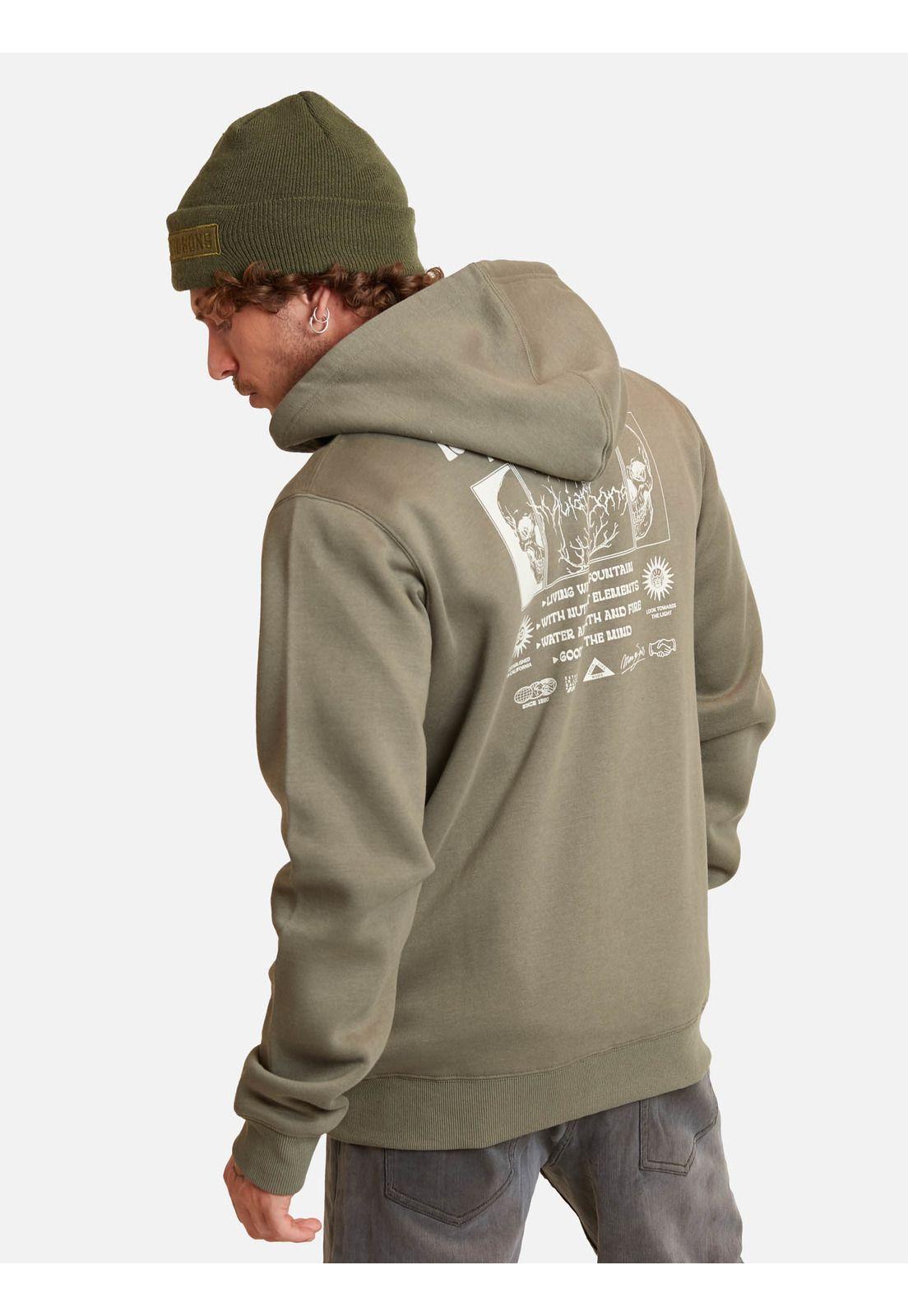 Poleron Nature Surf Verde Hombre Maui And Sons-1