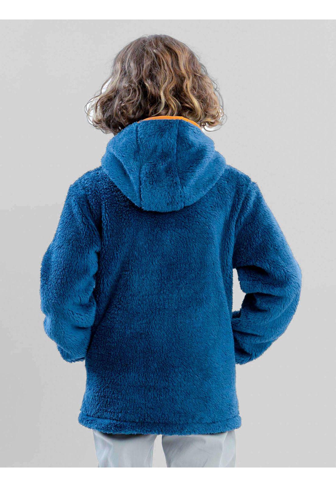 Poleron Chiporro Ridgeline Celeste Infantil Maui And Sons-2