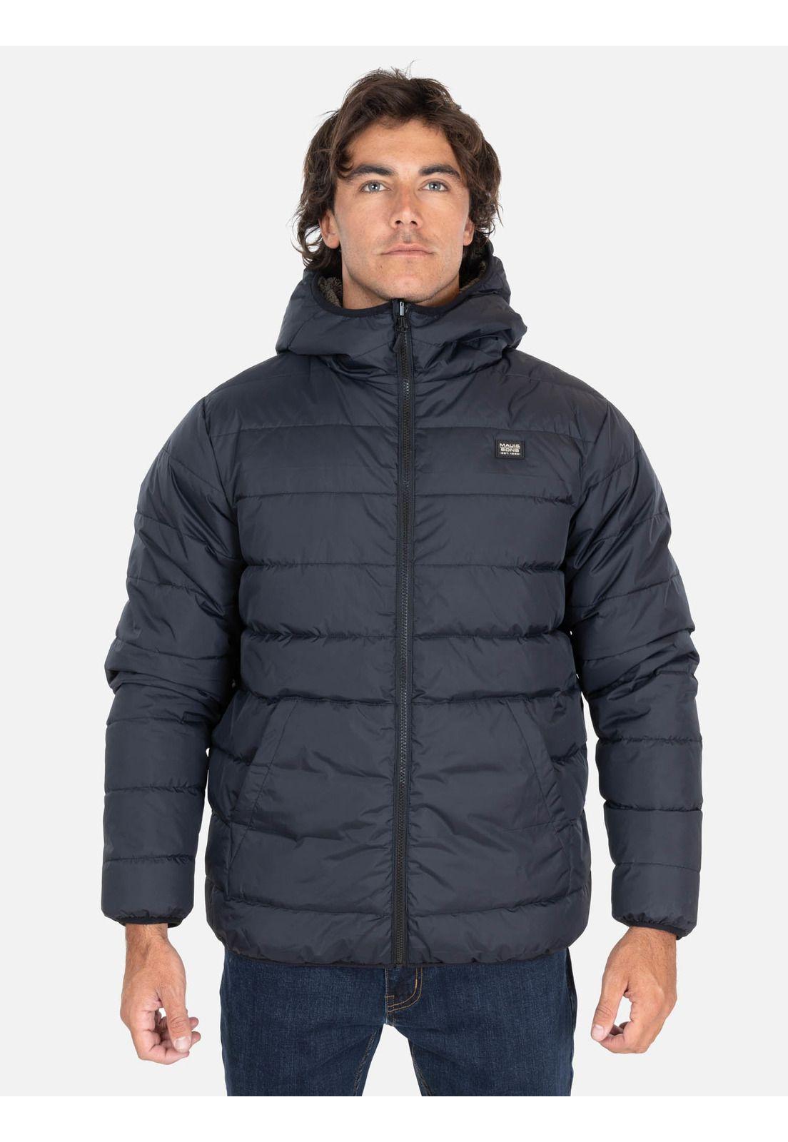 Parka Fast Negro Hombre Maui And Sons-0