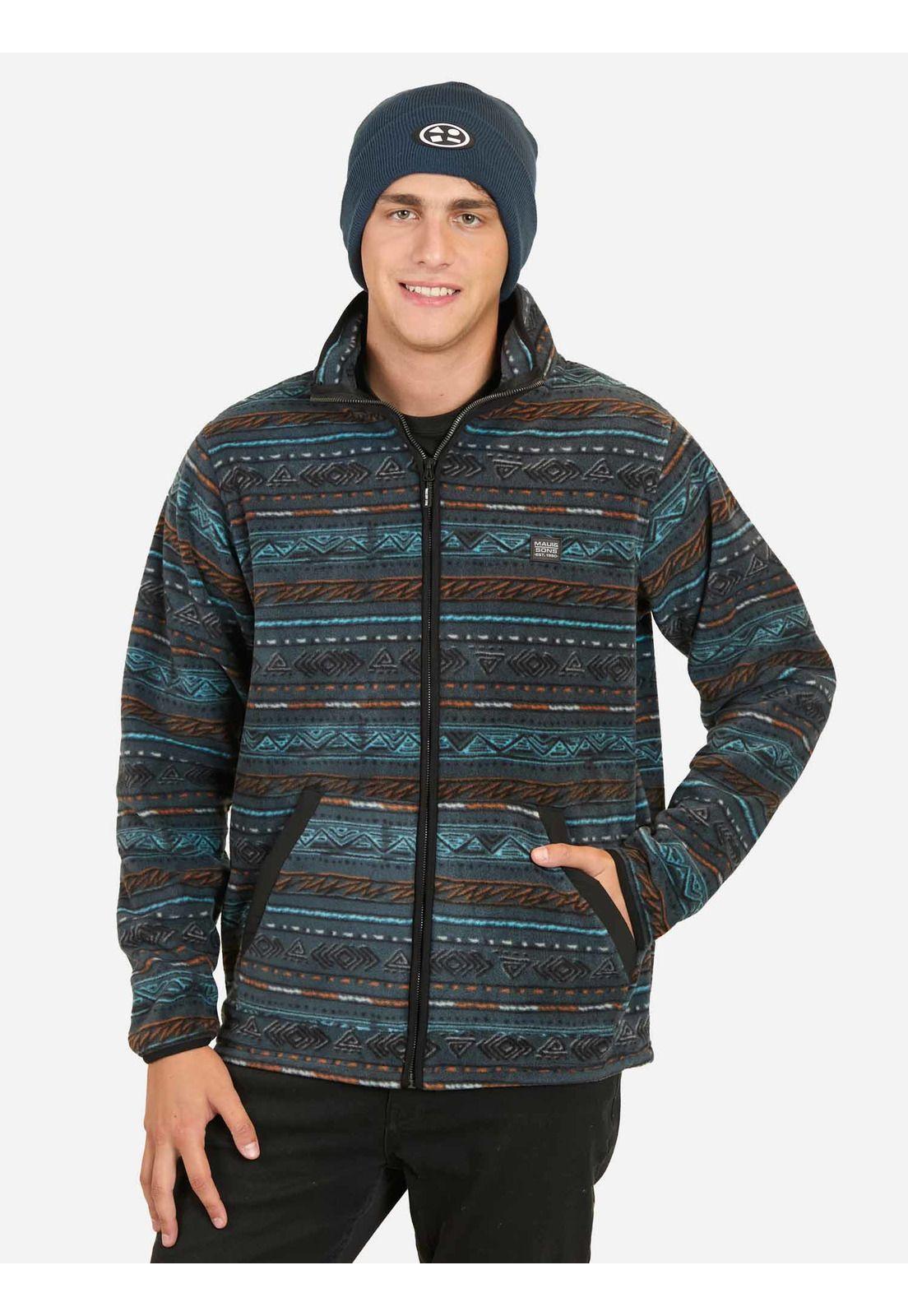 Poleron Micropolar Yote Multicolor Hombre Maui And Sons-0