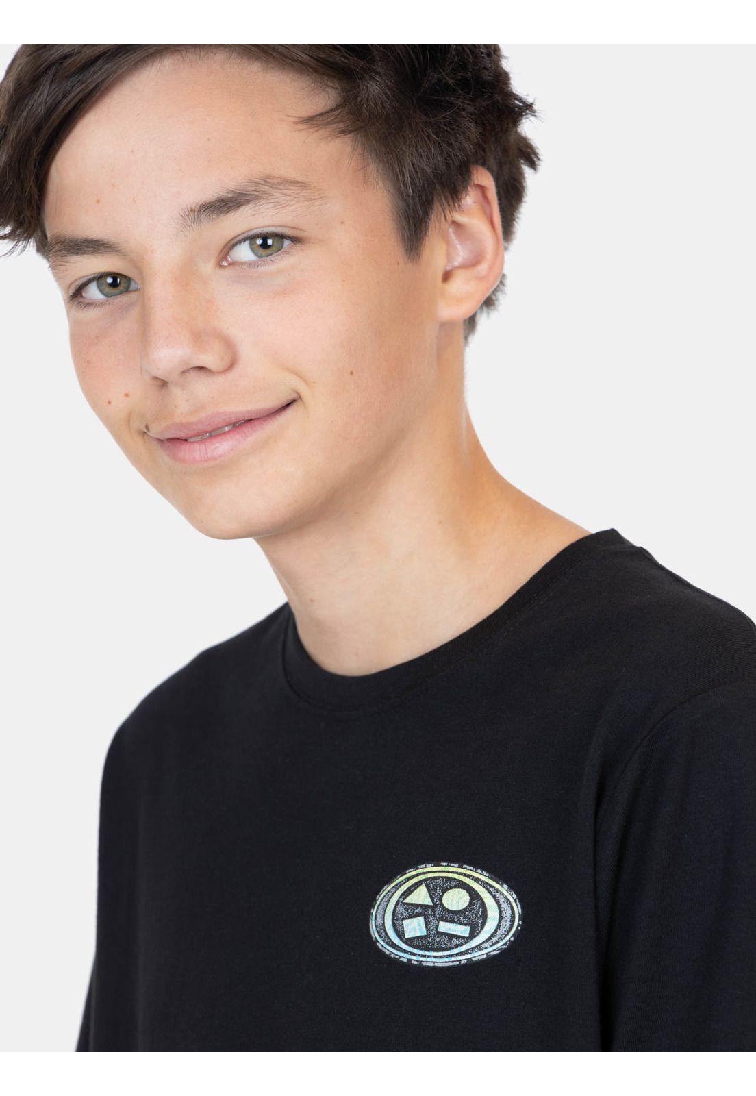 Polera MC TropiTide Negro Infantil Maui And Sons-2