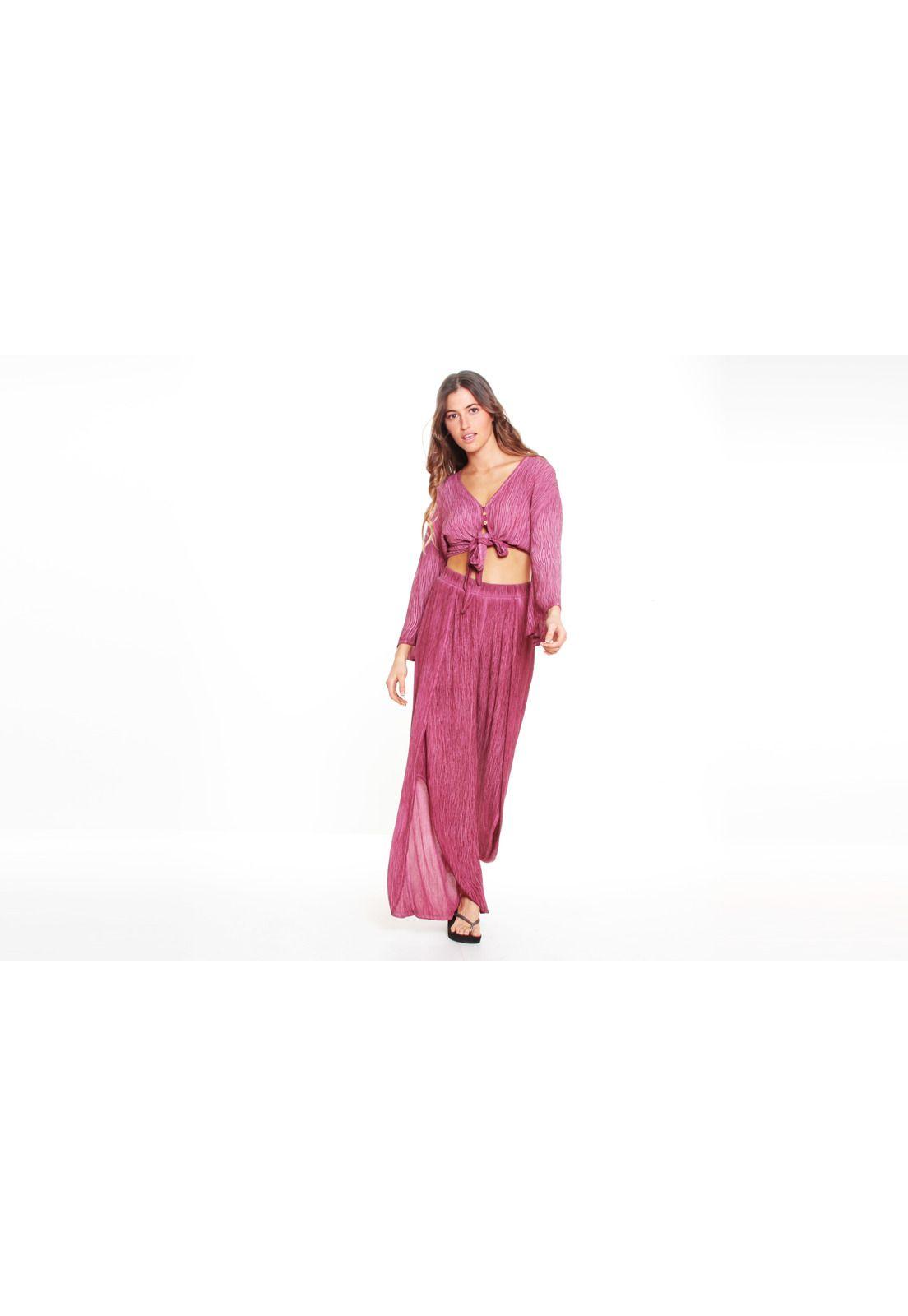 Pantalon Mujer 5N111-WV20 Rosado Maui and Sons-3