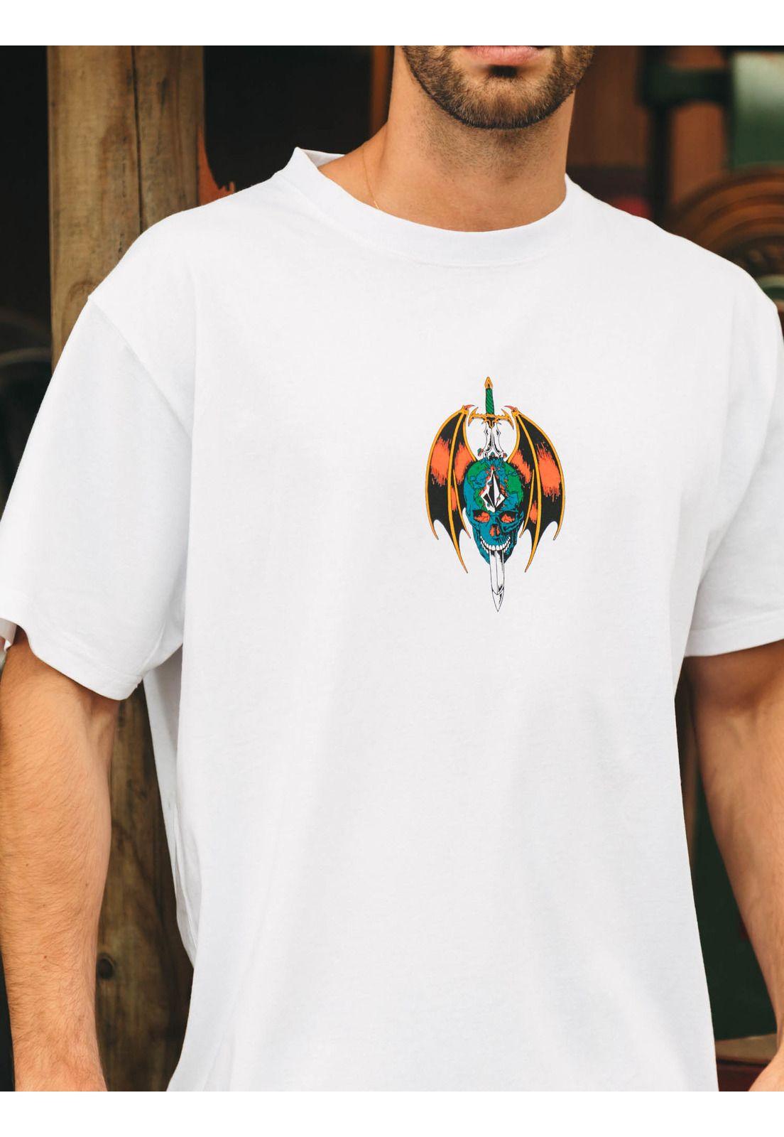Polera MC Sneer Blanco Hombre Volcom-2