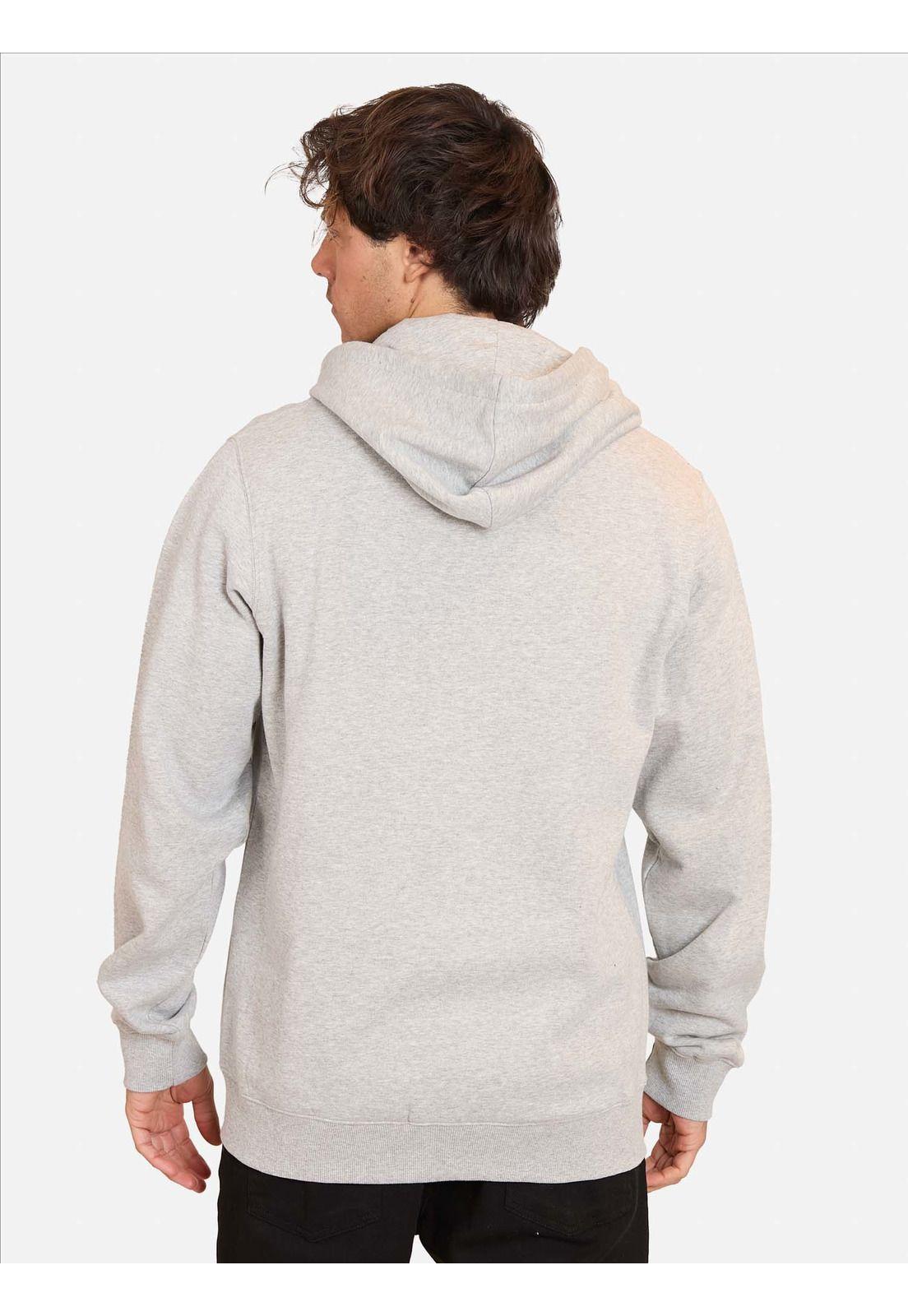 Poleron FZ Rubber Density Gris Hombre Maui and Sons-1