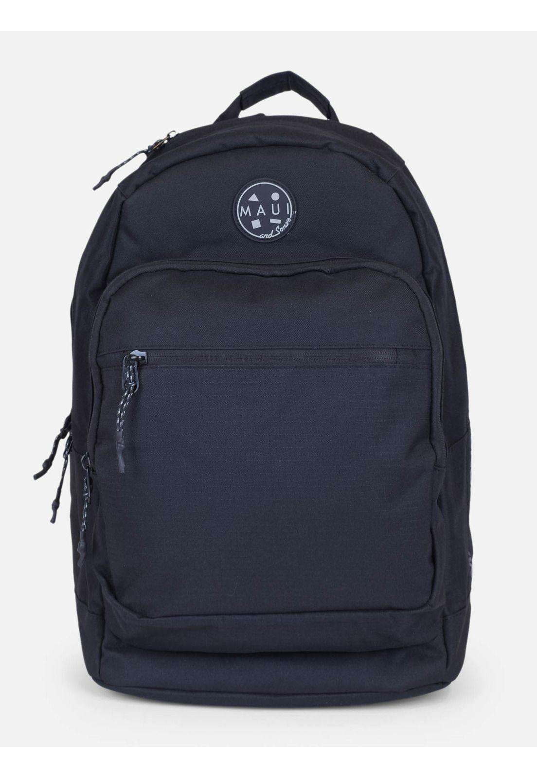 Mochila Night Hombre Negro Maui and Sons-2