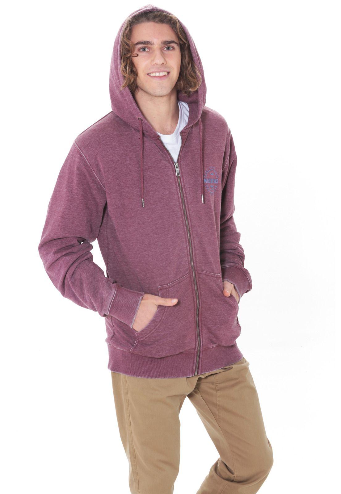 Poleron Hombre Maui 5O1031-MV21 Rojo-3