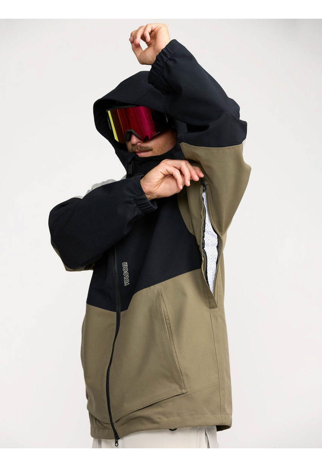 Parka Snow Brighton Verde Hombre Volcom-6