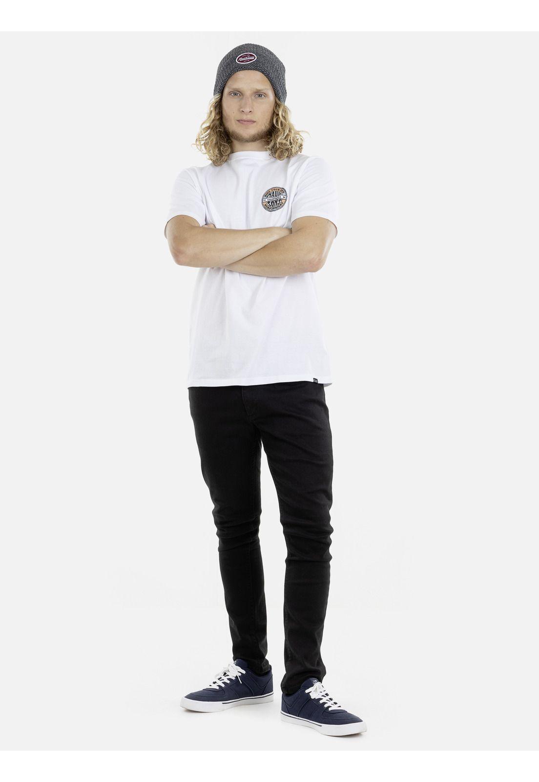 Polera M/C Hombre 5P401-MI21 Blanco Maui and Sons-3