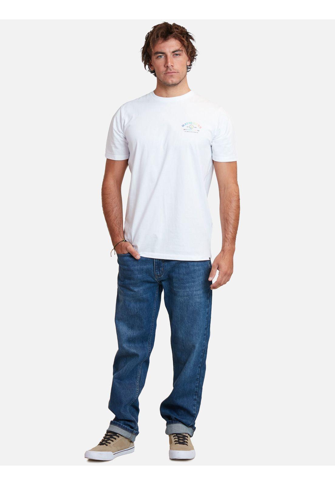 Polera Gradient Puff Tees Blanco Hombre Maui And Sons-3