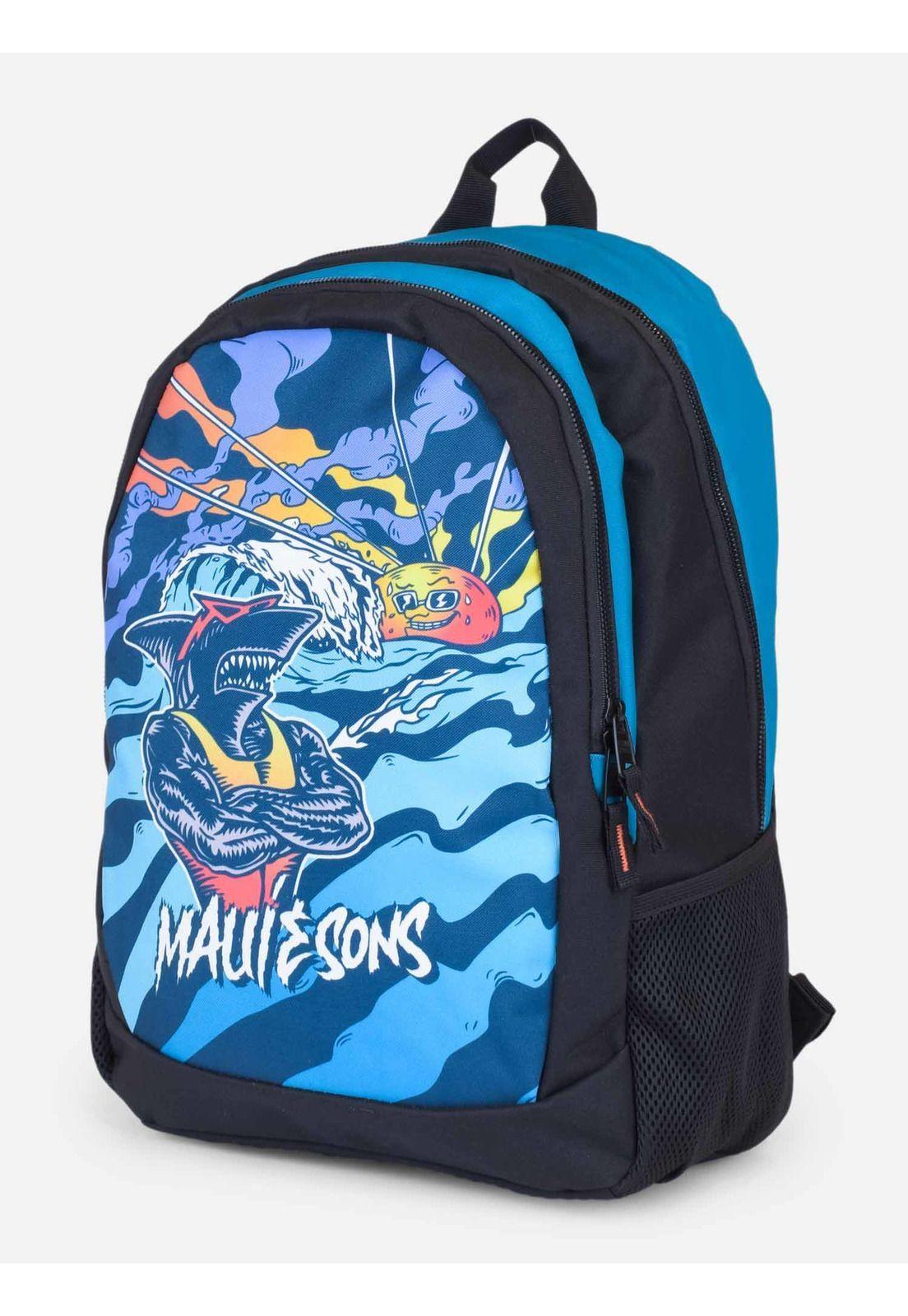 Mochila Sea Infantil Azul Maui and Sons-0