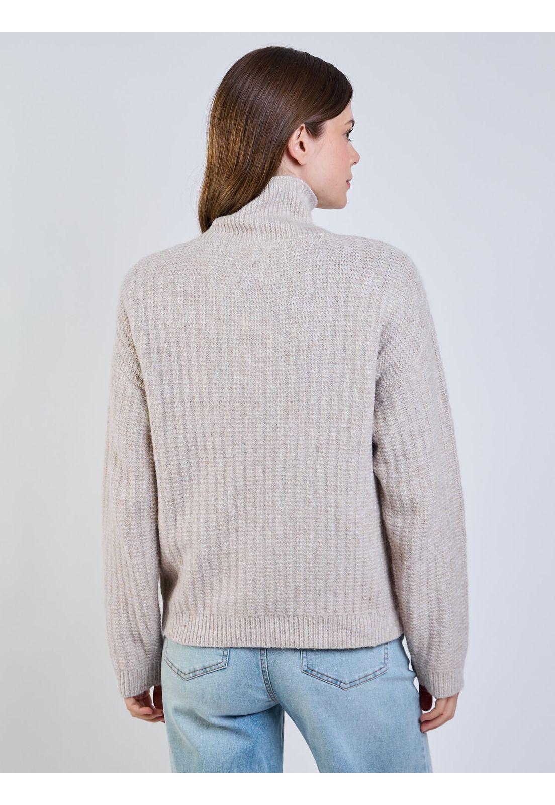 Sweater Lía Beige Mujer Maui And Sons-1