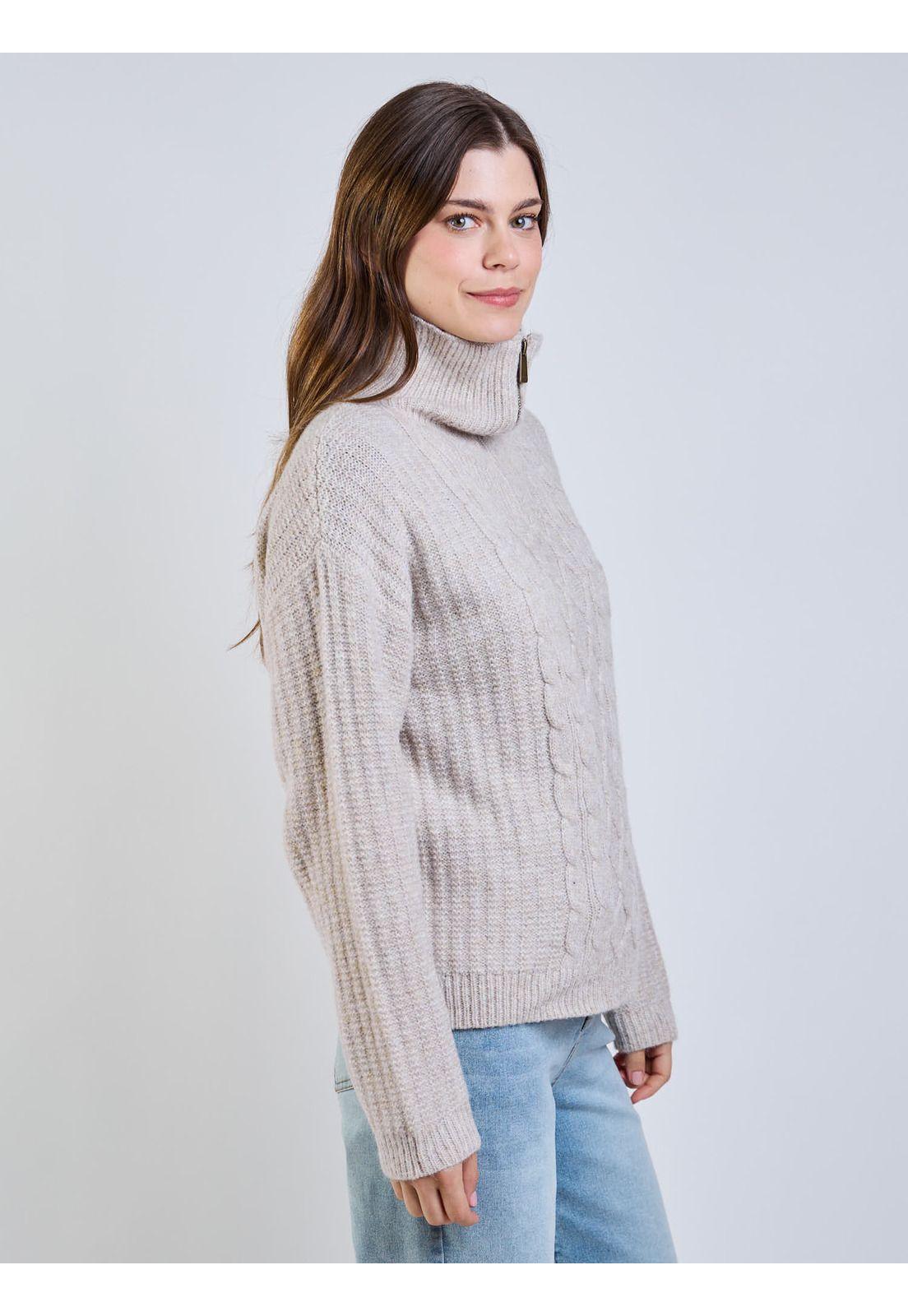 Sweater Lía Beige Mujer Maui And Sons-2